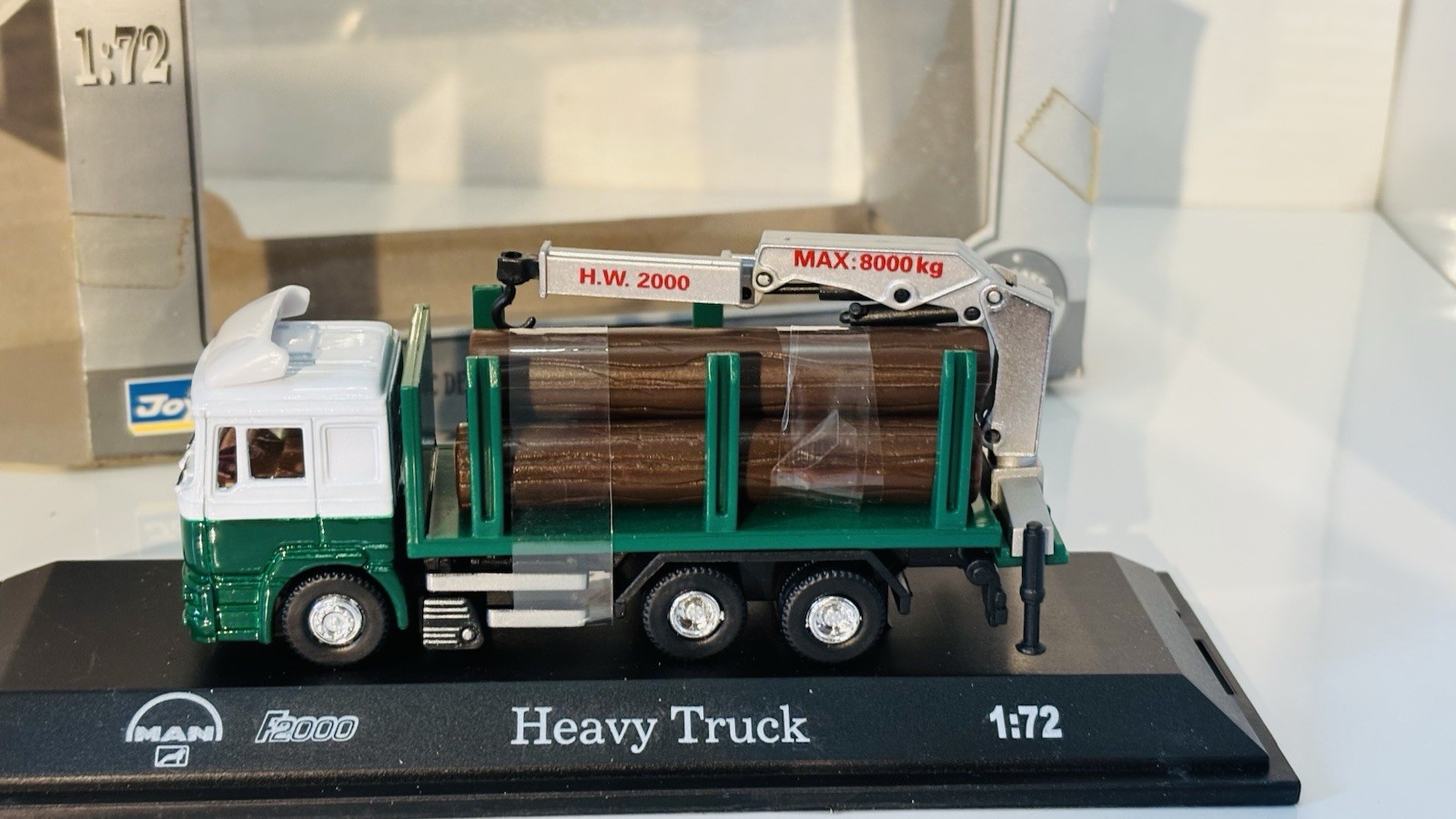Joy City Automax 1/72 Scale MAN F2000 Heavy Logging Truck – Boxed