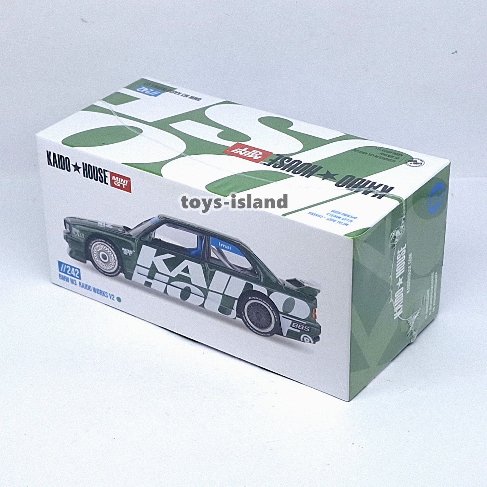 MINI GT x KAIDO HOUSE 242 BMW M3 Kaido Works V2 1/64 KHMG242 (Cannot ship to US)