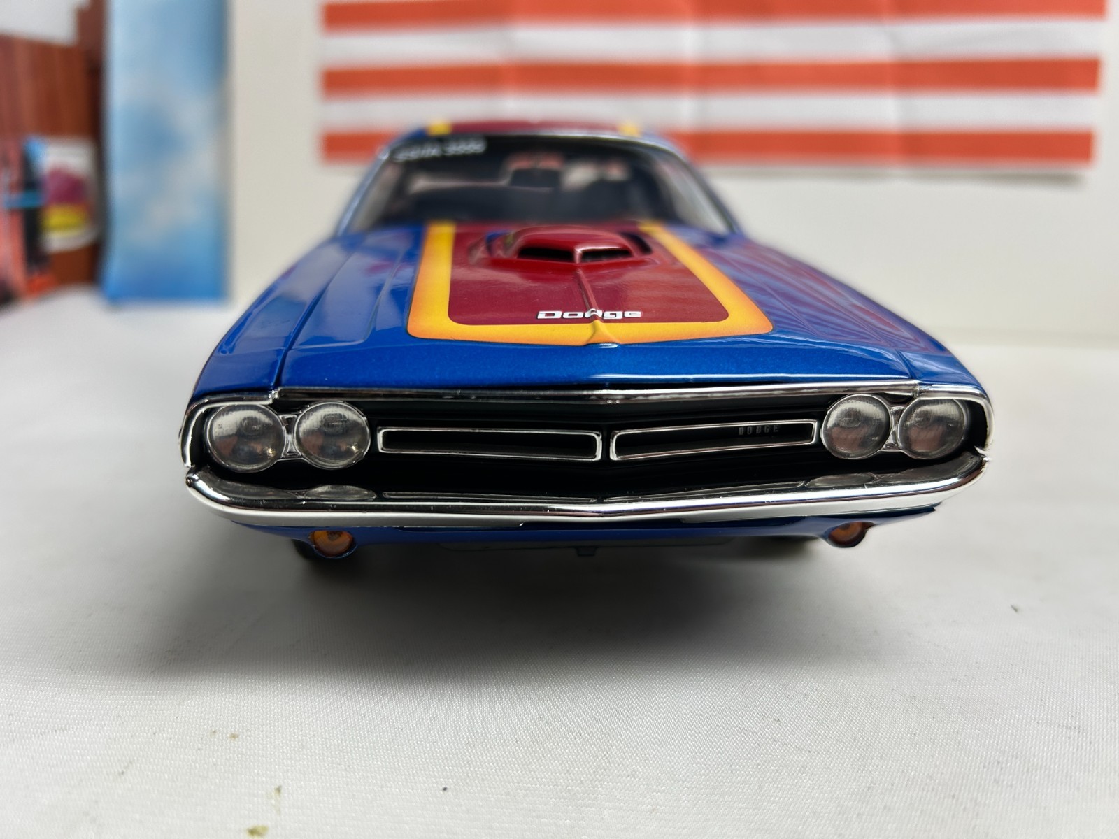 1:18 ATOMIC AUTO KRAFTERS ROD SHOPS 1971 DODGE CHALLENGER 1 OF 300