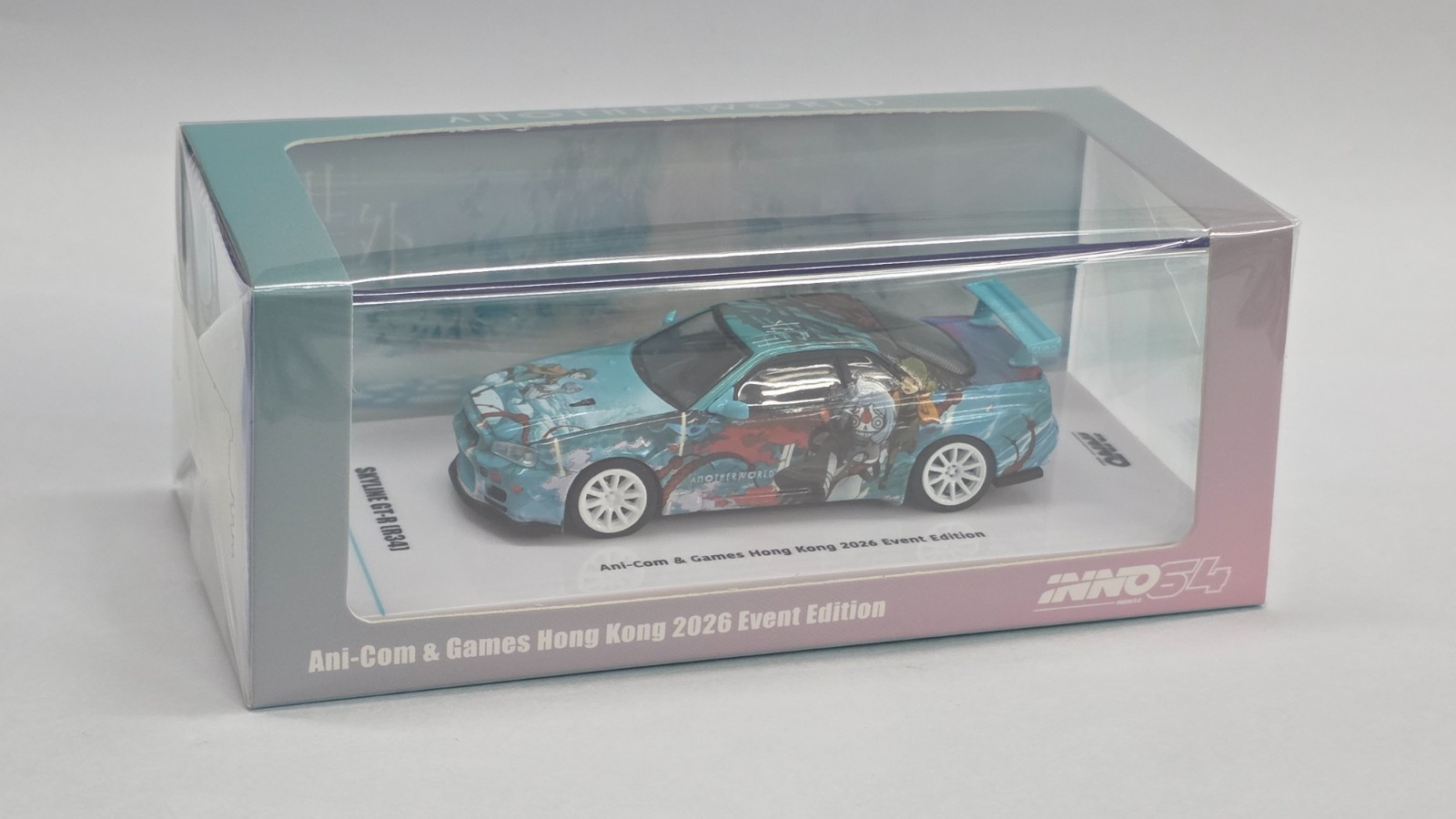 1:64 inno64 Nissan Skyline GT-R R34 AnotherWorld Ani-Com Games Hong Kong Event