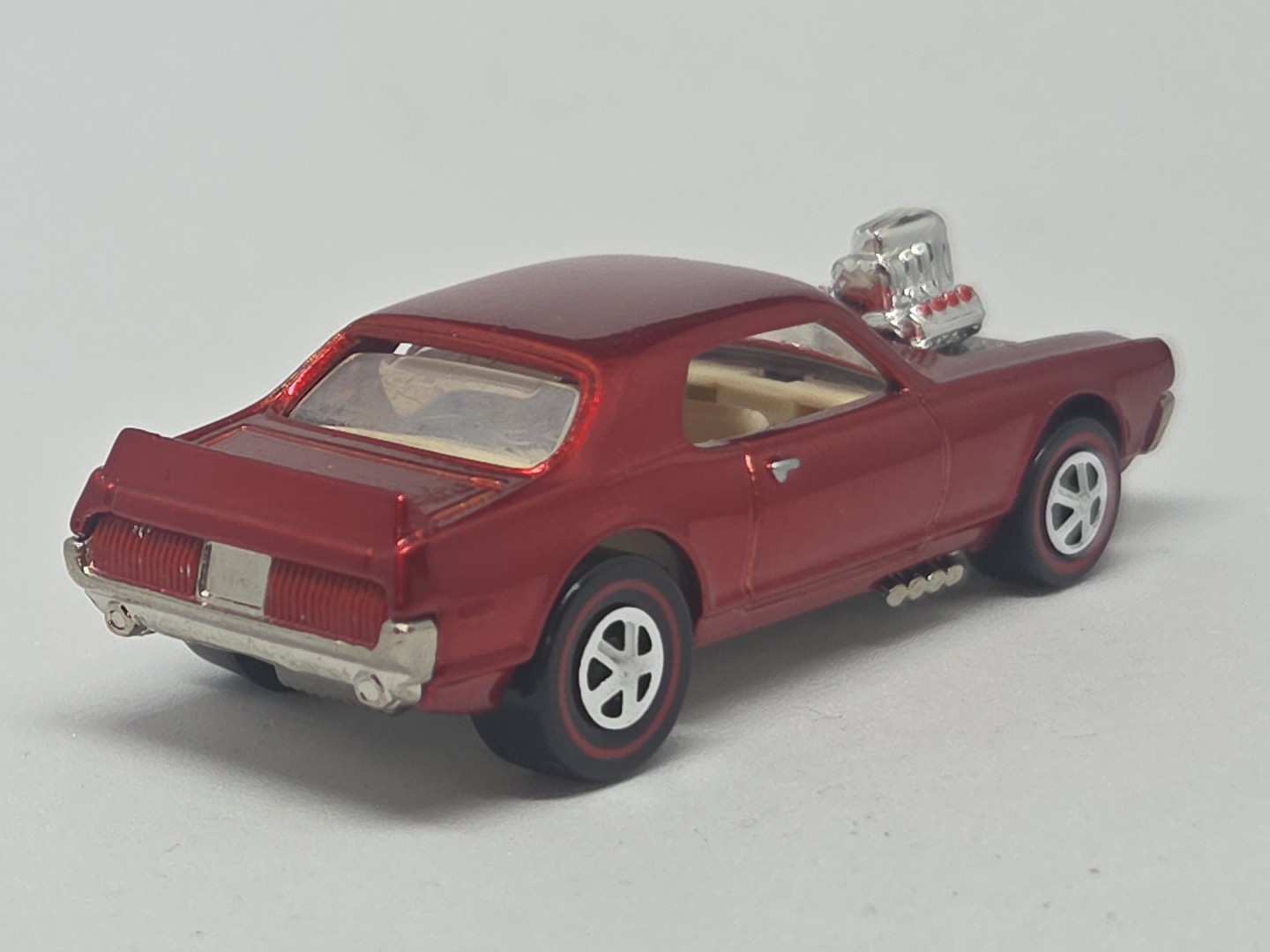 1998 Hot Wheels 30th Anniversary Nitty Gritty Kitty Custom Cougar Red Redline