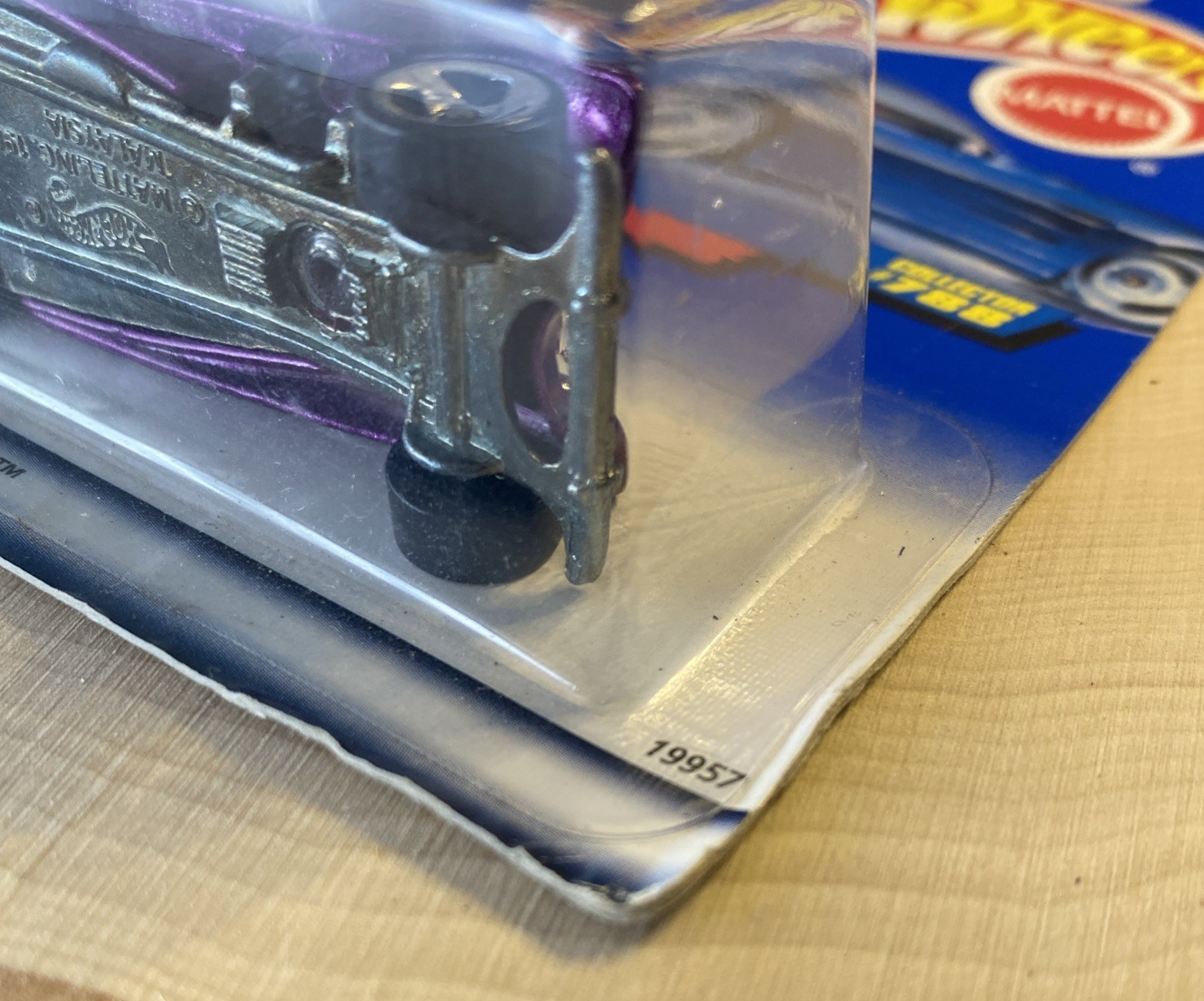 HOT WHEELS MERCEDES 540K #788 (Metallic Purple w/Blue Top)