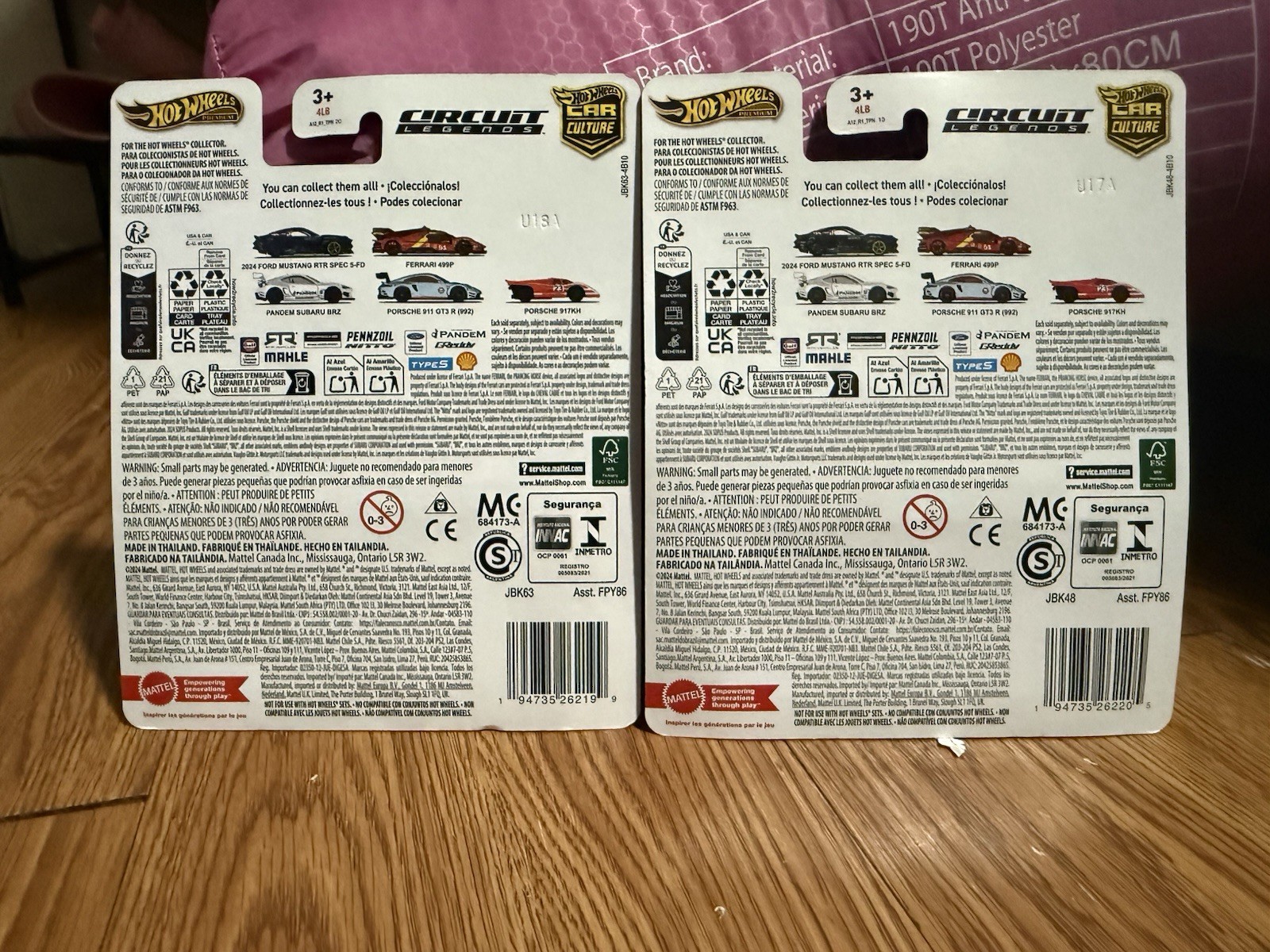 Hot Wheel Circuit Legends Lot of 2
