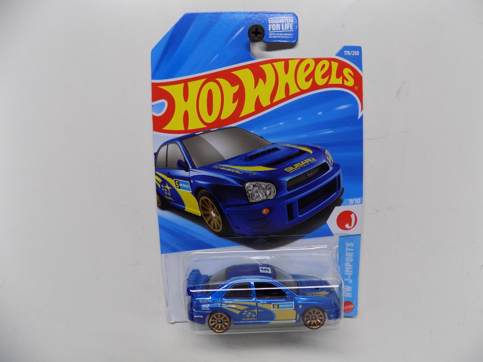 Hot Wheels – 2026 SERIES CAR – BLUE SUBARU IMPREZA WRX