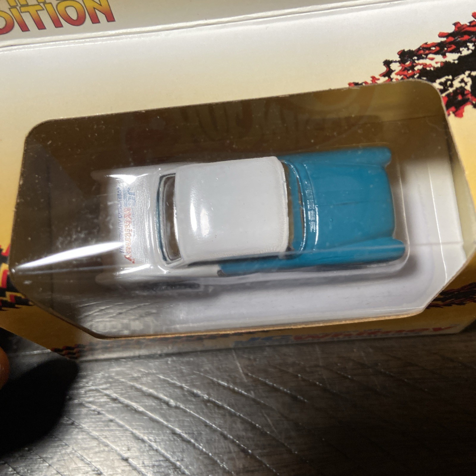 1997 Hot Wheels JC Whitney ’55 Chevy Exclusive Limited Edition 1 Of 10000 Aqua