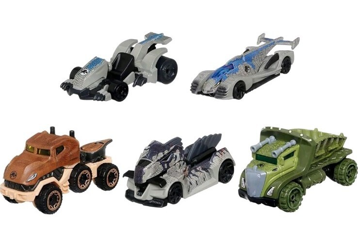 Hot Wheels Jurassic World Dominion 1:64 Car Set – GYJ92