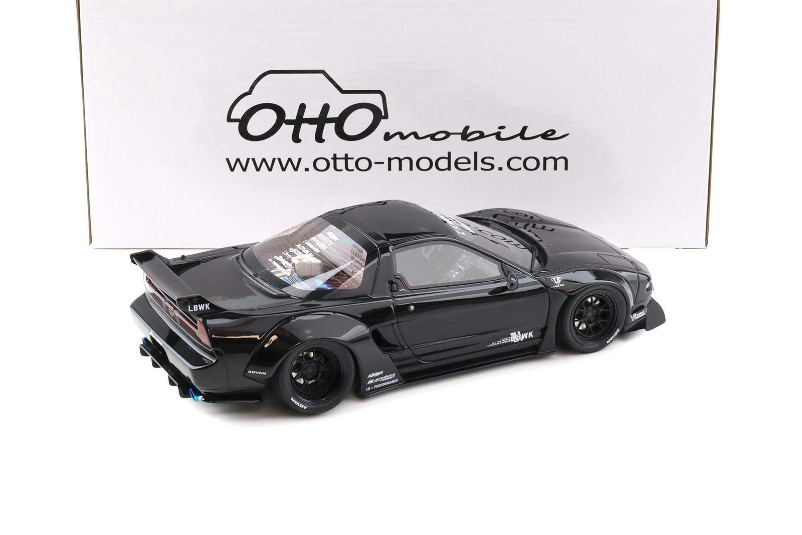 Ottomobile HONDA NSX (NA1) 1:18 OT1211 BLACK New Boxed Acura LB-WORKS