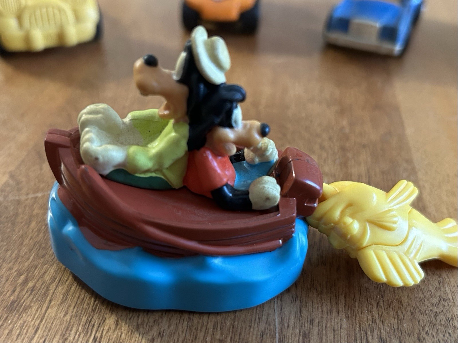 Vintage Lot of 5 Disney Cars- 1979 Matchbox, Burger King, etc. Driving Figures