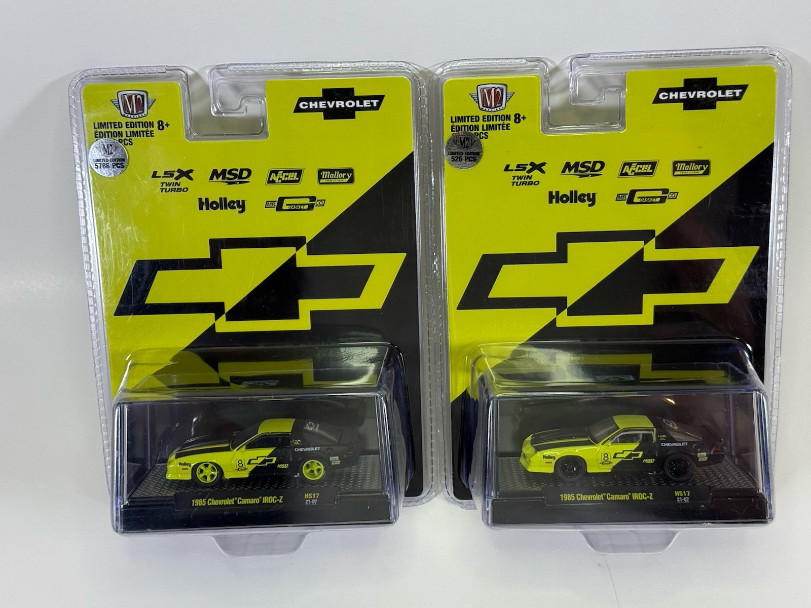 M2 Machines 1985 Chevrolet Camaro IROC-Z HS17 – Limited 526pcs Chase & Normal
