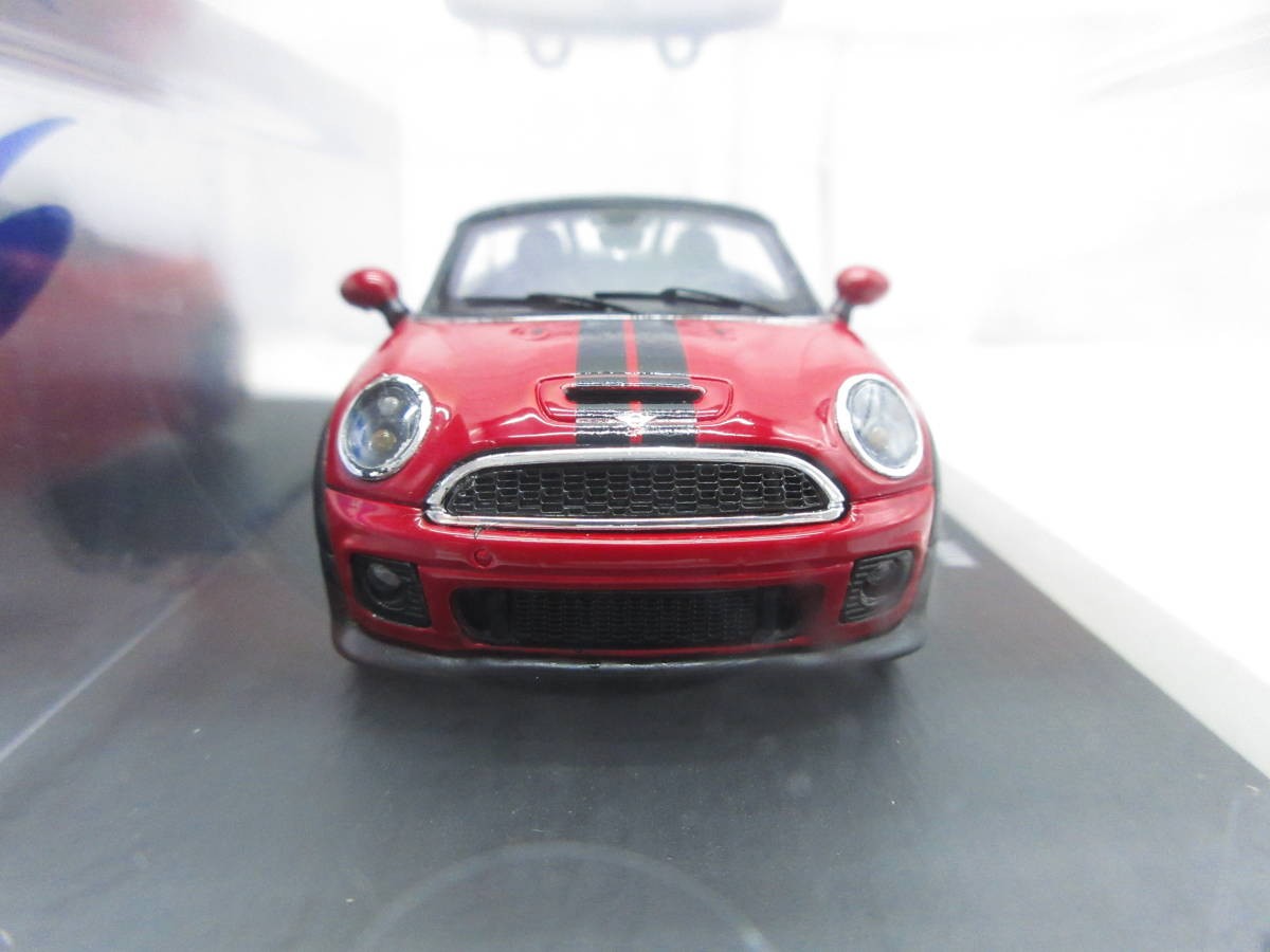 Mini car 1/43 Spark model Mini Cooper Mini Roadster 2012 Red Dealer genuine