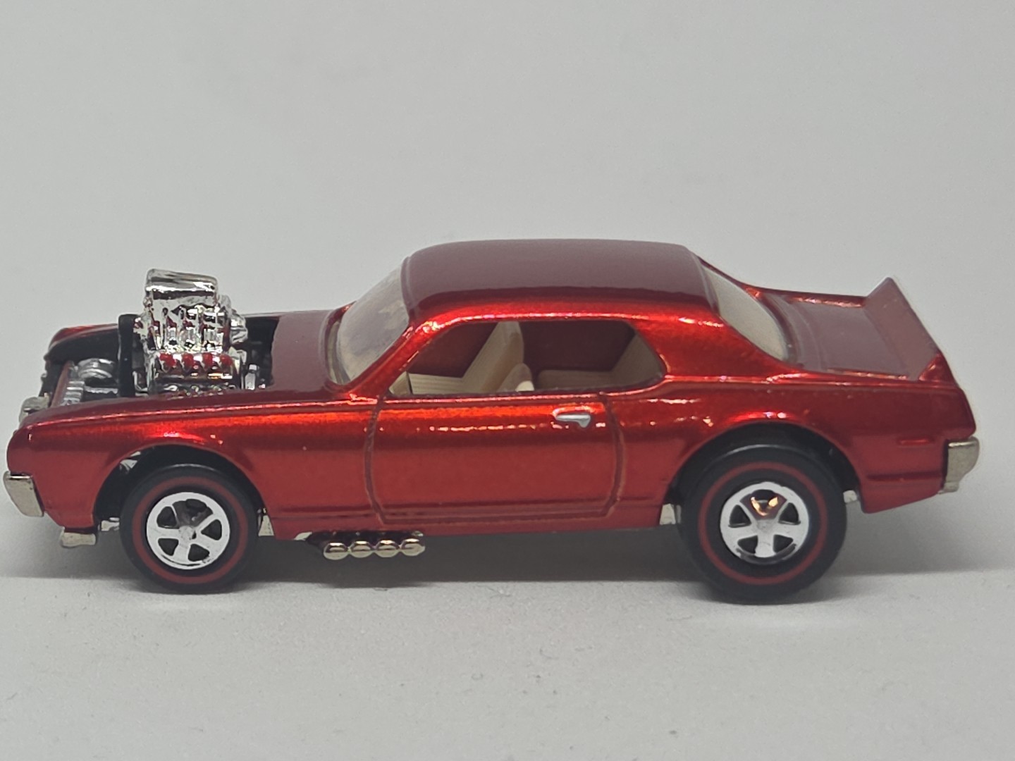1998 Hot Wheels 30th Anniversary Nitty Gritty Kitty Custom Cougar Red Redline
