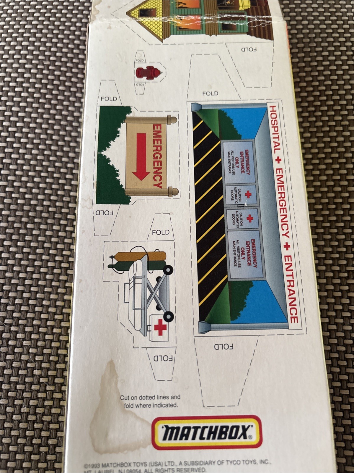 Matchbox Emergency 5 Pack Cars Vehicles New 1993