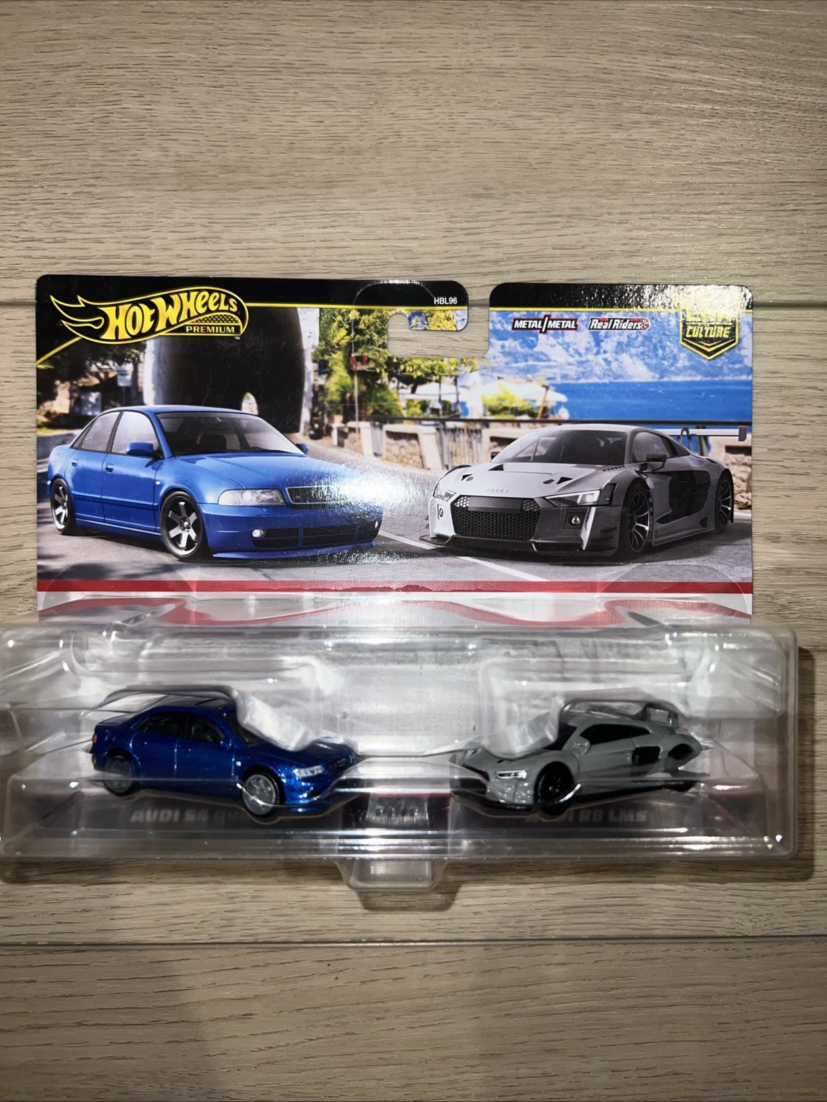 2024 Hot Wheels Premium Car Culture Twin 2 Pack Audi S4 Quattro & Audi R8 LMS