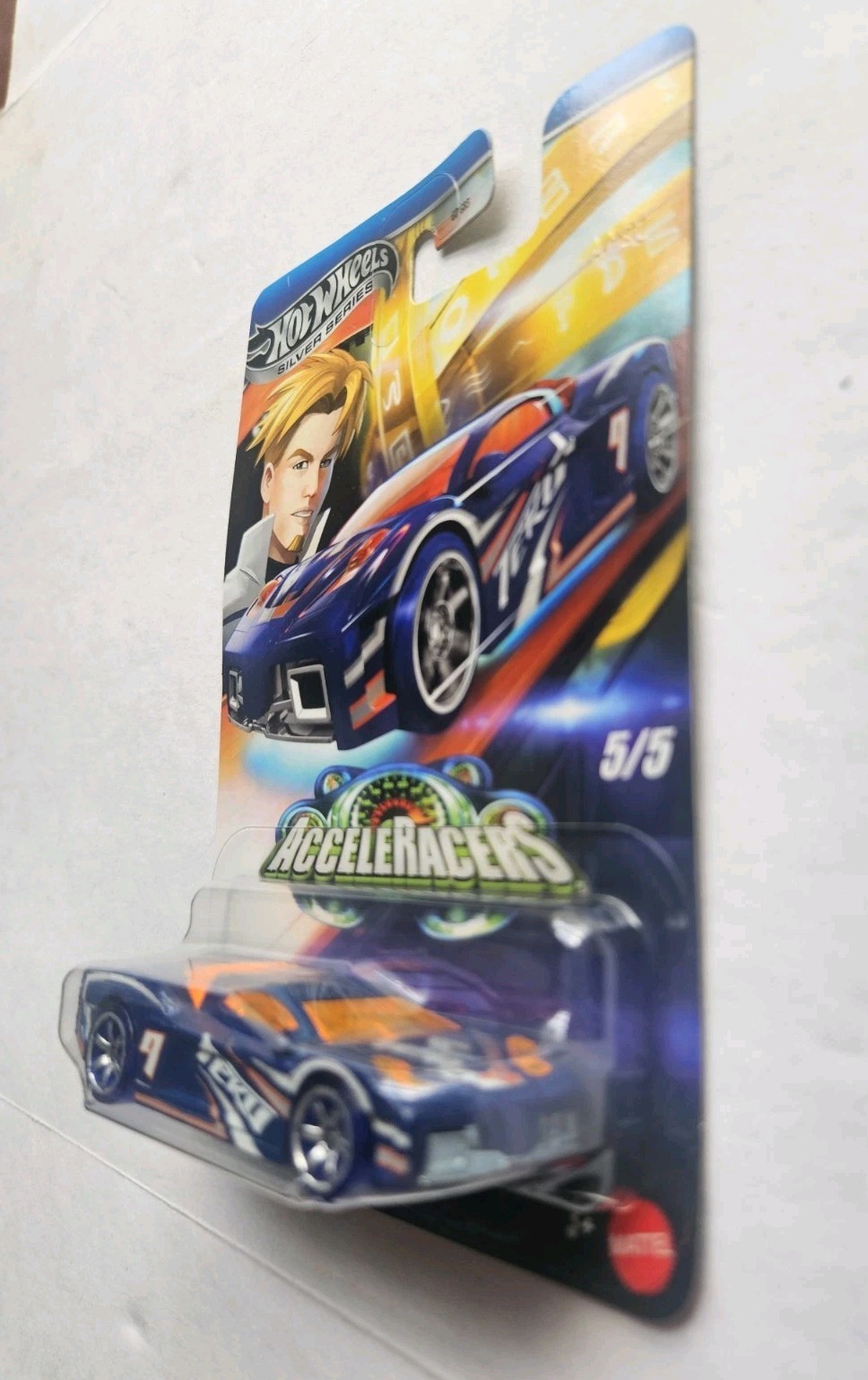 2025 Hot Wheels SILVER SERIES – ACCELERACERS – SET OF 5