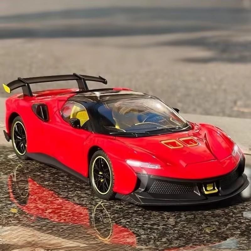 1:24 Ferrari SF90XX Exotic Sport Car Diecast Metal Vehicle Model Toy Gift NEW