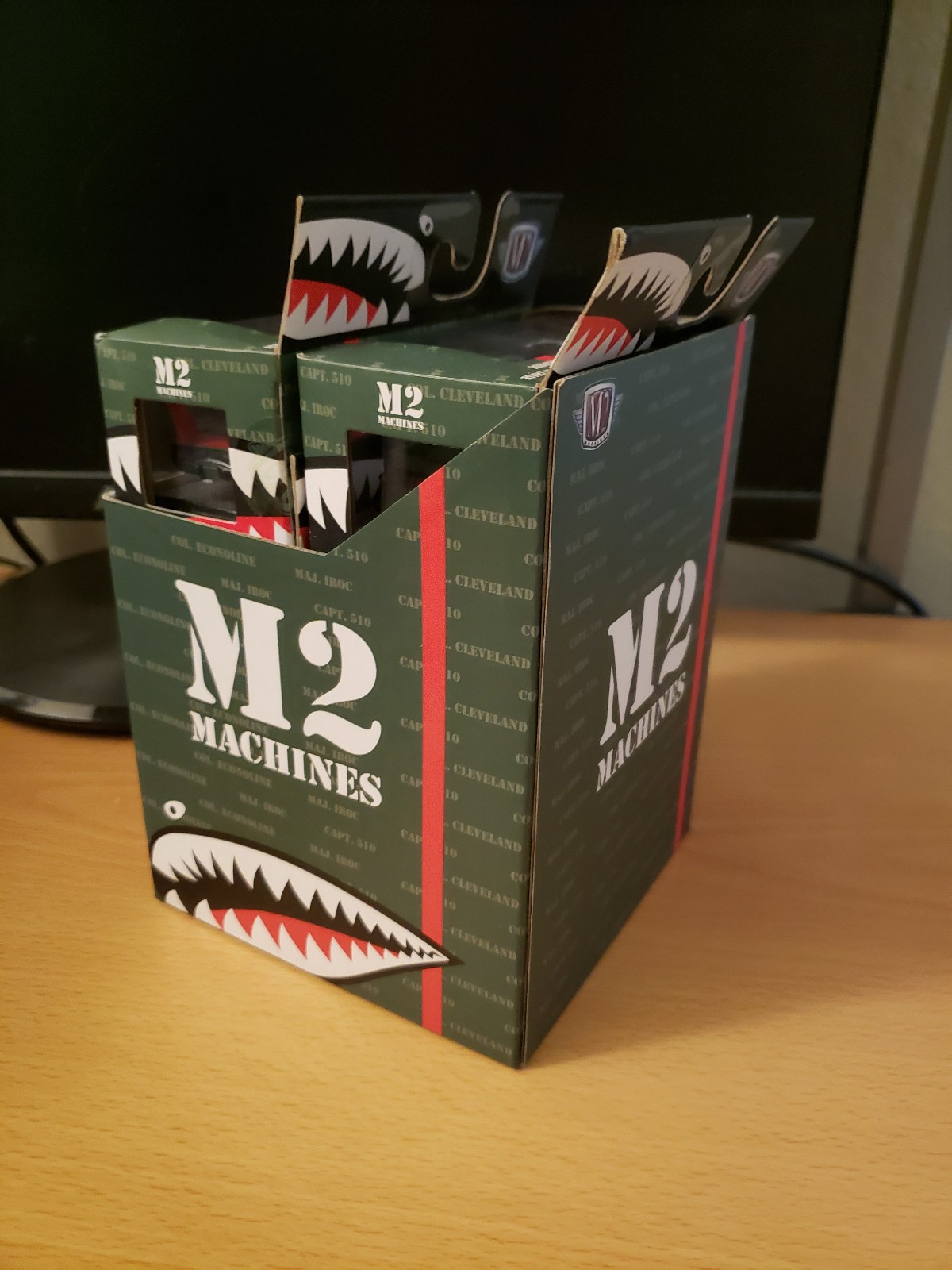M2 Machines Military Tiger Shark Mouth – Set of 6 IN FACTORY SLEEVE