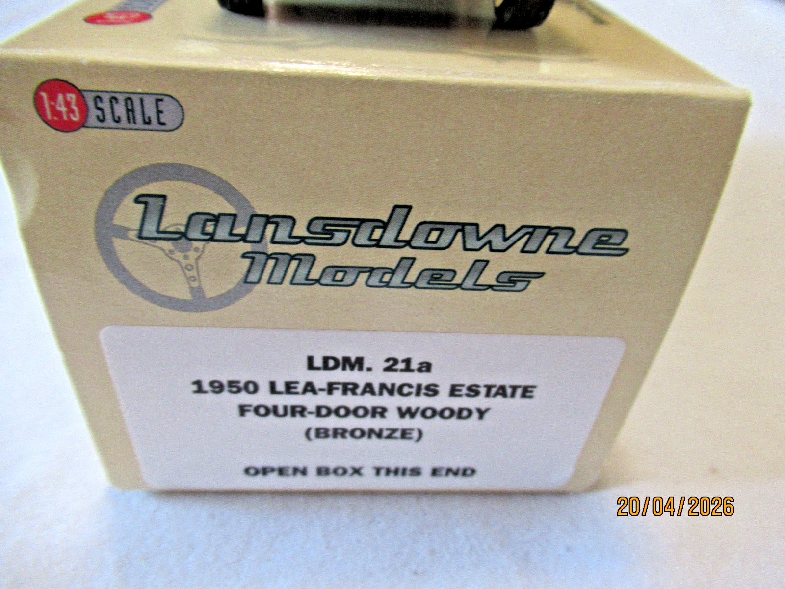 Lansdowne Models LDM 21A 1950 Lea Francis Estate Four-Door Woody (Bronze)
