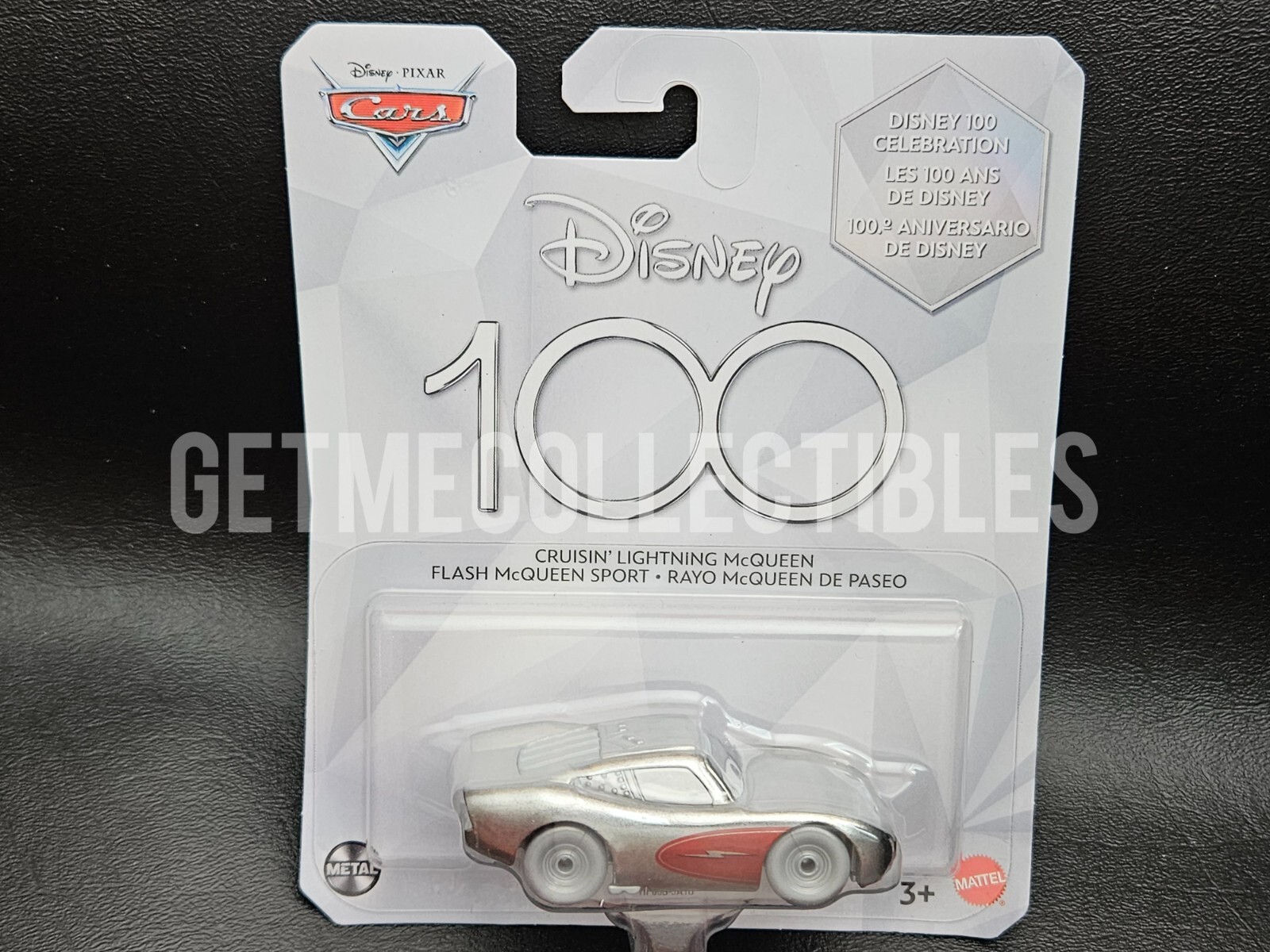 DISNEY CARS 100th ANNIVERSARY PLATINUM PROMO CRUISIN LIGHTNING MCQUEEN SAVE 6%