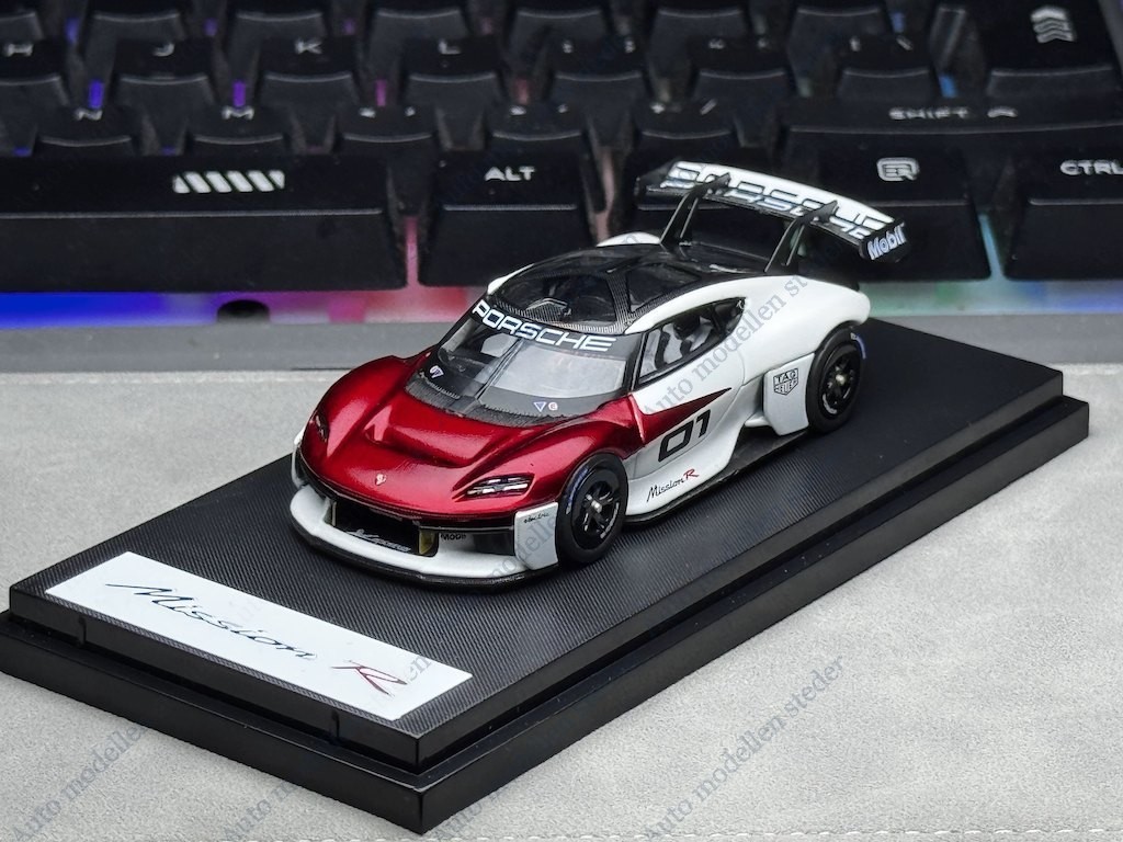 Karium 1:64 Red Mission R #1 Sports Model Diecast Display Car Quick delivery