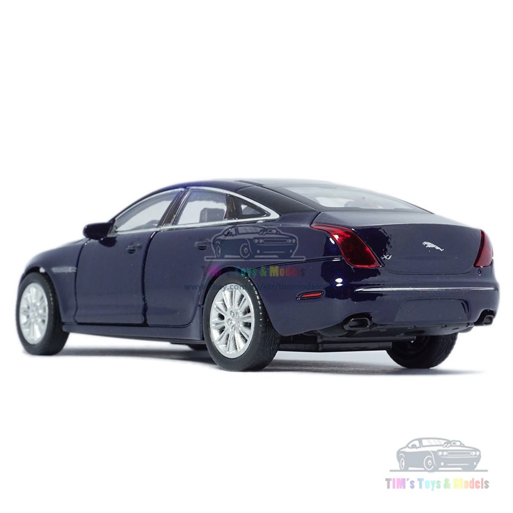 1/44 Jaguar XJ 2010 Model Car Alloy Diecast Toy Vehicle Collection Kid Gift Blue