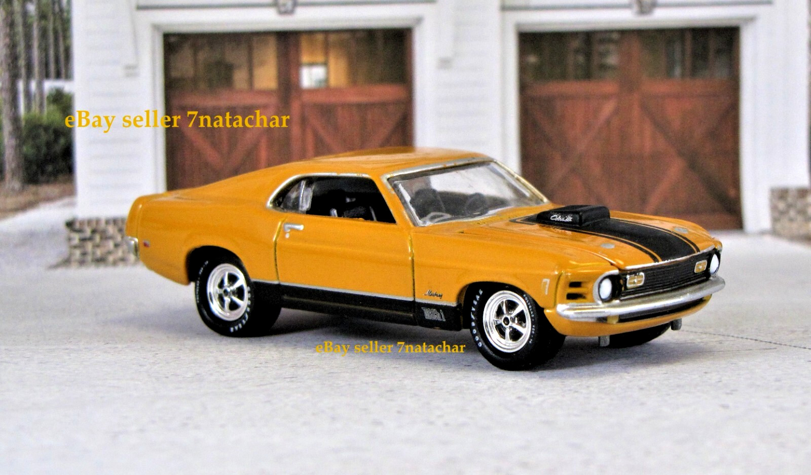 1970 Ford Mustang Mach 1 Cobra Jet 428 CJ 1/64 Scale