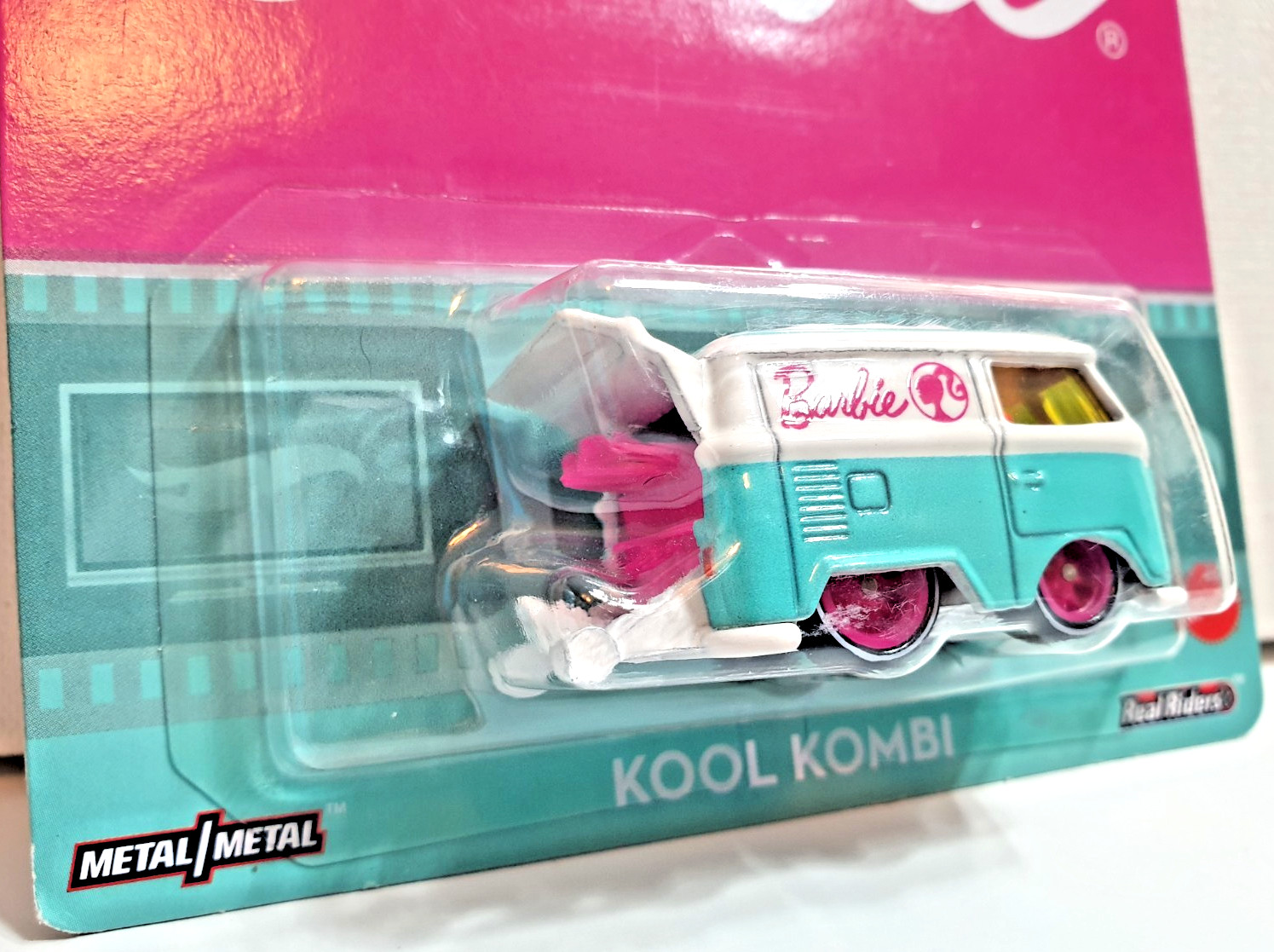 Hot Wheels Premium Pop Culture Barbie Volkswagen Kool Kombi – Lot Of 2