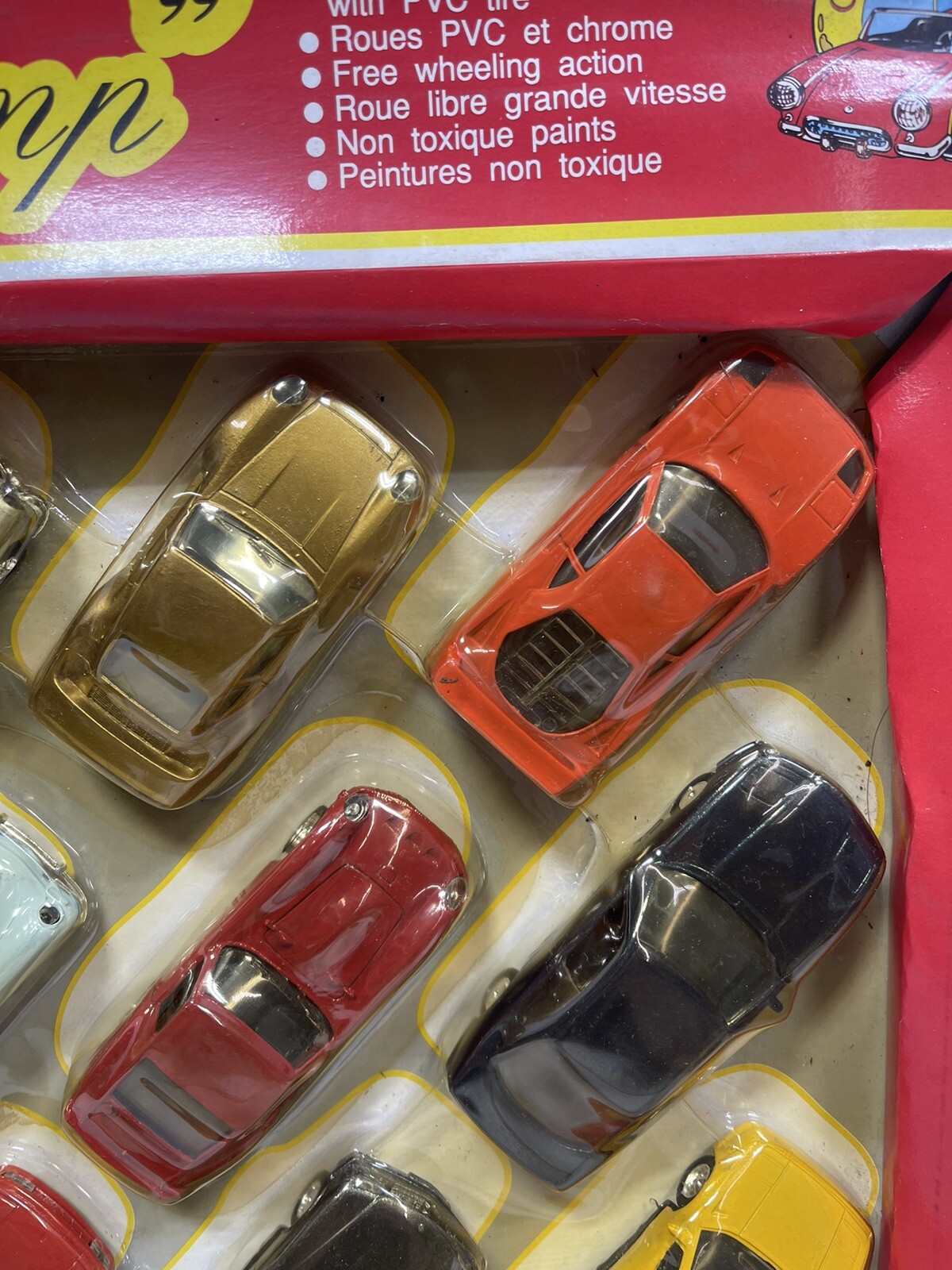 Classic “Champ” – Die Cast and Plastic Set of 16 Cars