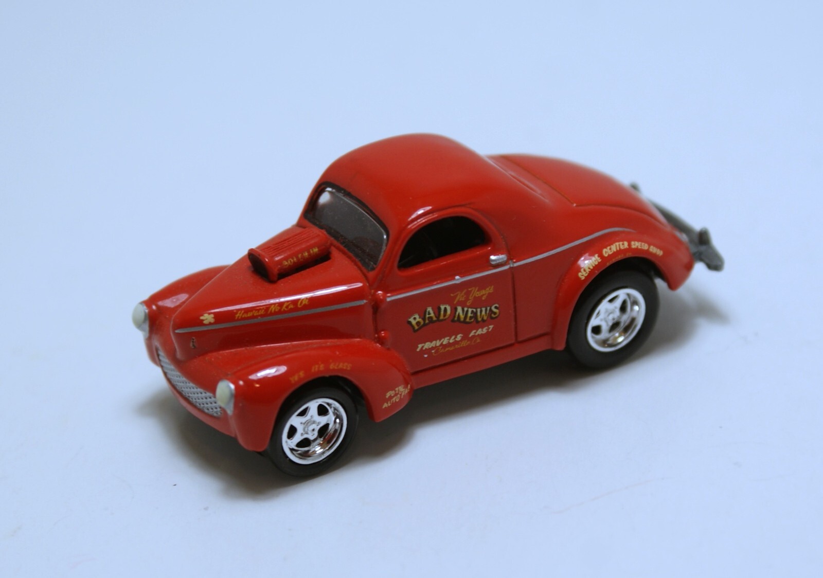 JL ’40 WILLYS VIC YOUNG’S “BAD NEWS TRAVELS FAST” NHRA GASSER DRAGSTER LIMITED