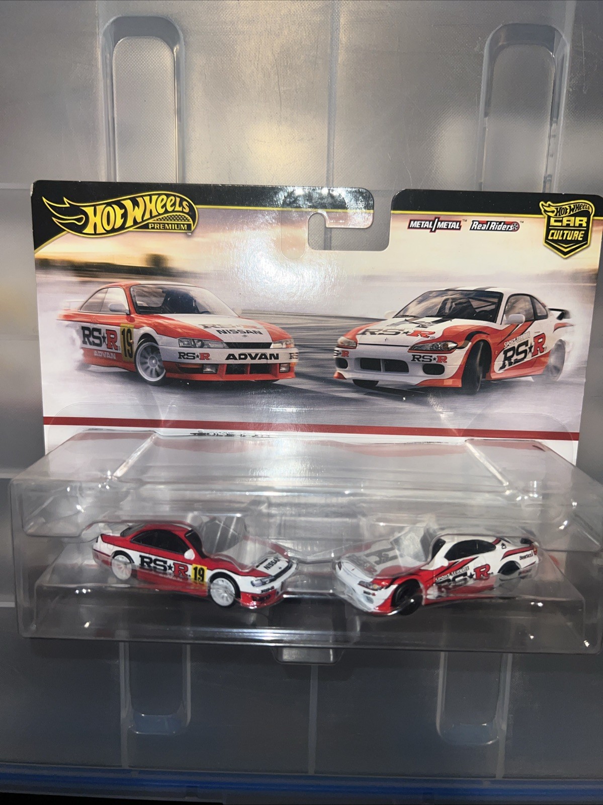 Hot Wheels Premium Car Culture Two Pack Nissan 240SX S14 & Nissan Silvia S15