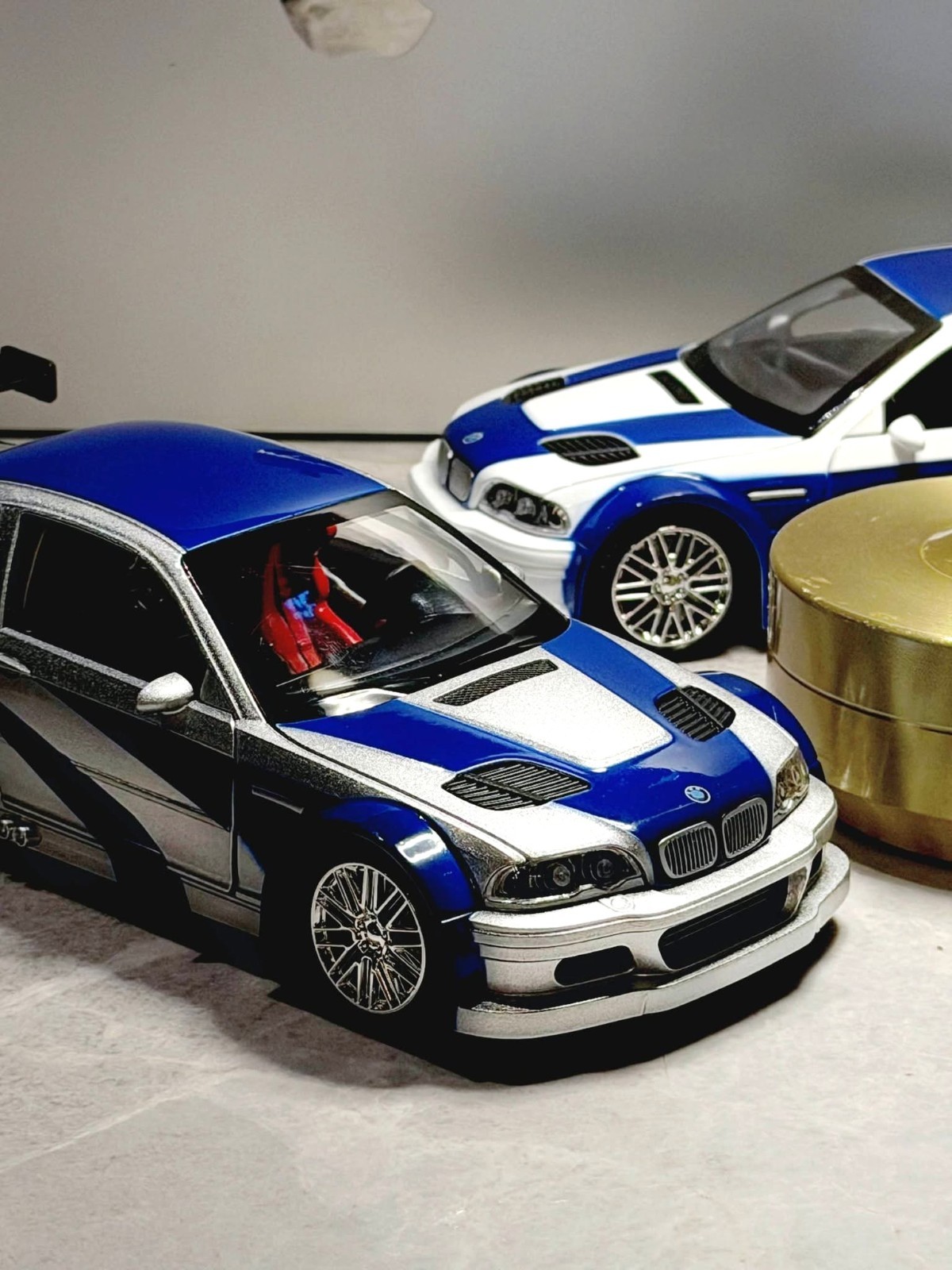1:24 BMW M3 GTR E46 Diecast Model Car – Sports Muscle Car Collector Display