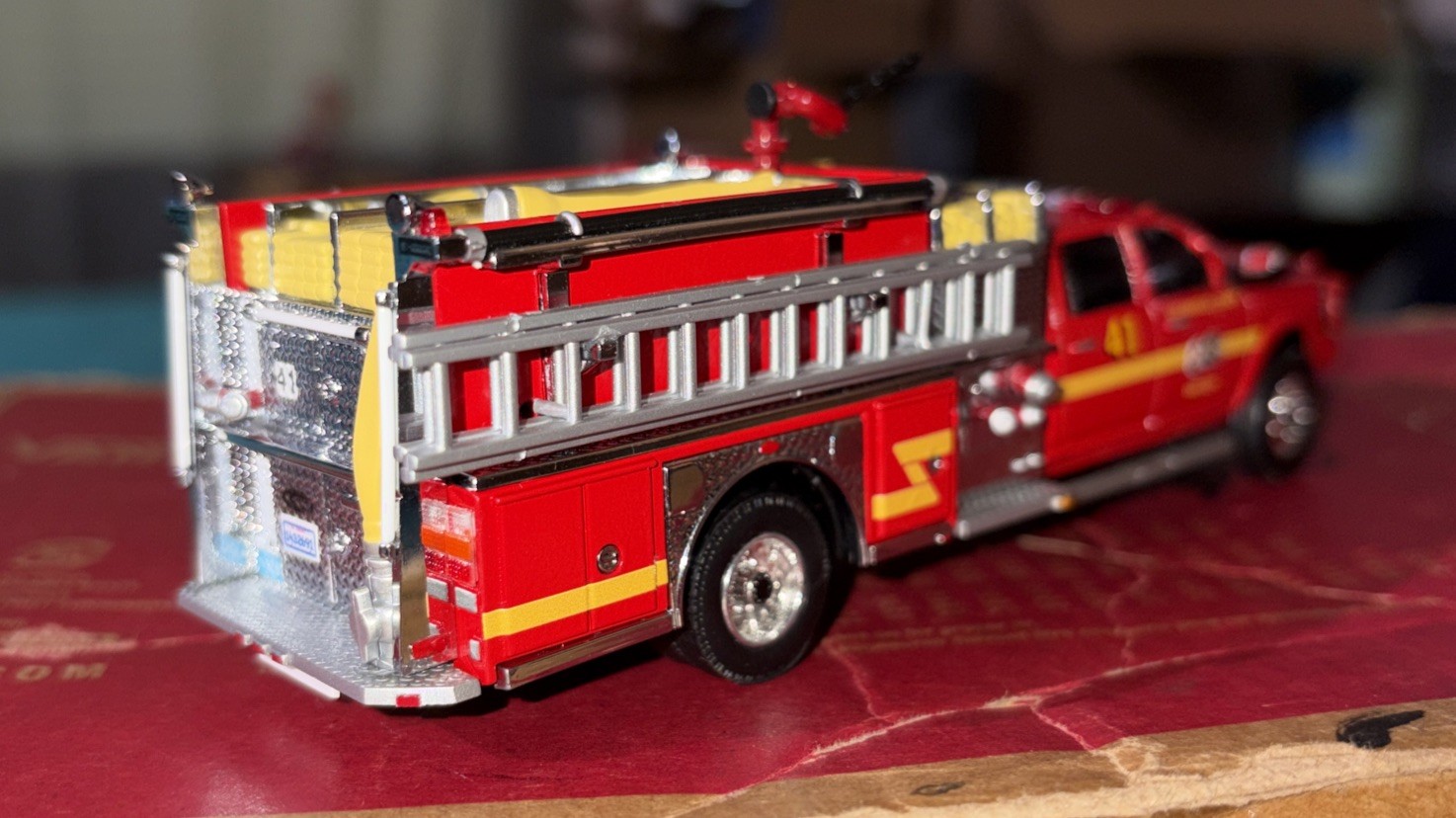Kitbash Ram 5500 LAcFD Los Angeles County Fire Department Brush Patrol Truck 41