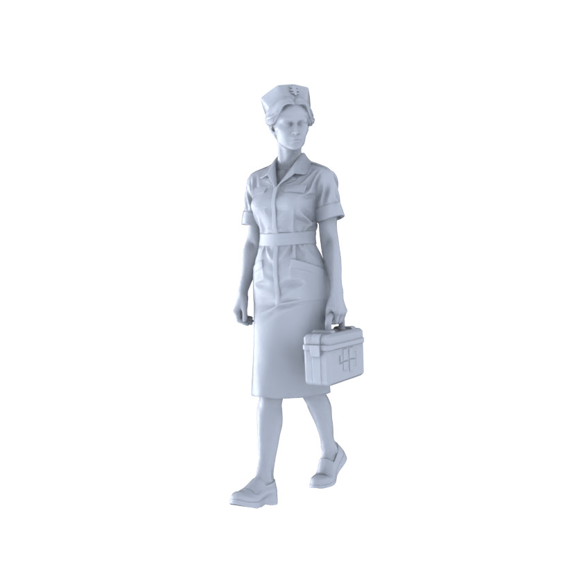 MRY-SFW LYTR300 1/64/87/160 Medical Scene Quintet Medical Staff Figures Scene