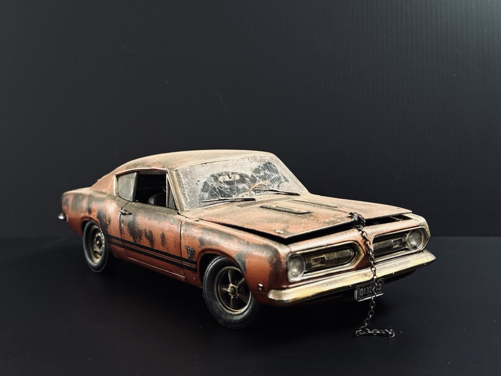 1968 Plymouth Barracuda Abandoned 1/18 Highway 61 Kodeblake Barn Find 1 Of 2