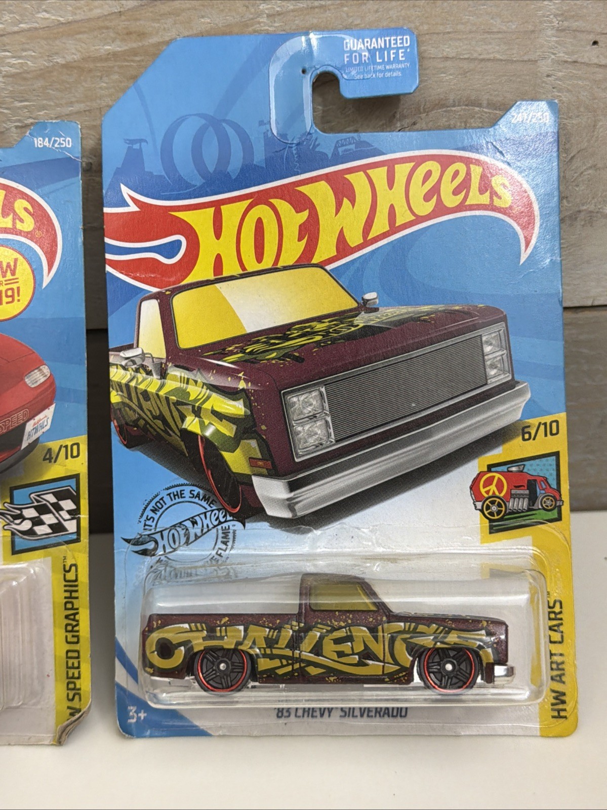 LOT of 2 Hot Wheels 83 Chevy Silverado & ’91 Mazda Miata MX-5 NEW