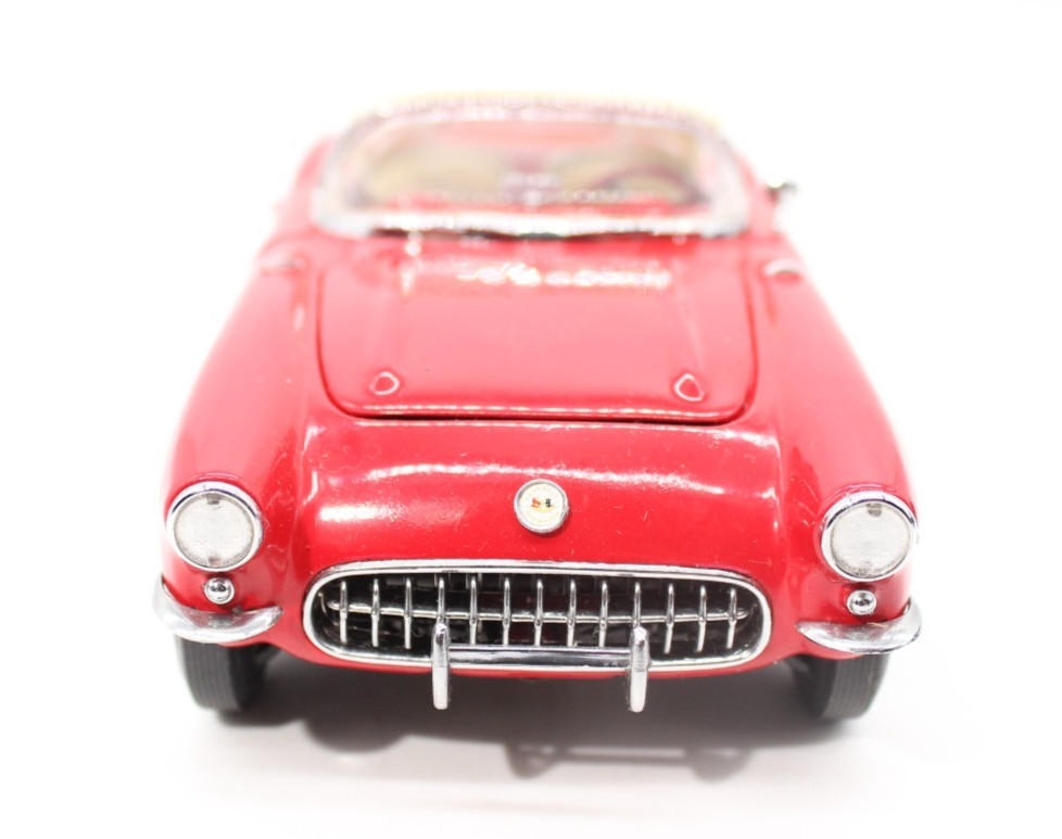 Franklin Mint 1957 Chevrolet Corvette Convertible Die-Cast Model Car 1:24 Scale