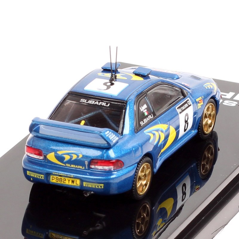 1/64 Scale Subaru Impreza WRC #3 #4 #8 RAC Rally 1997 Model Car Toy Hobby Japan