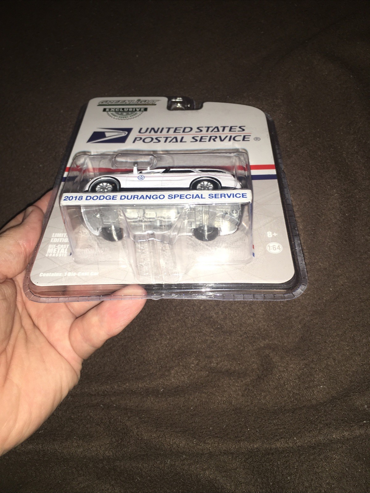 Greenlight United States Postal Service 2018 Dodge Durango Special Service 1:64