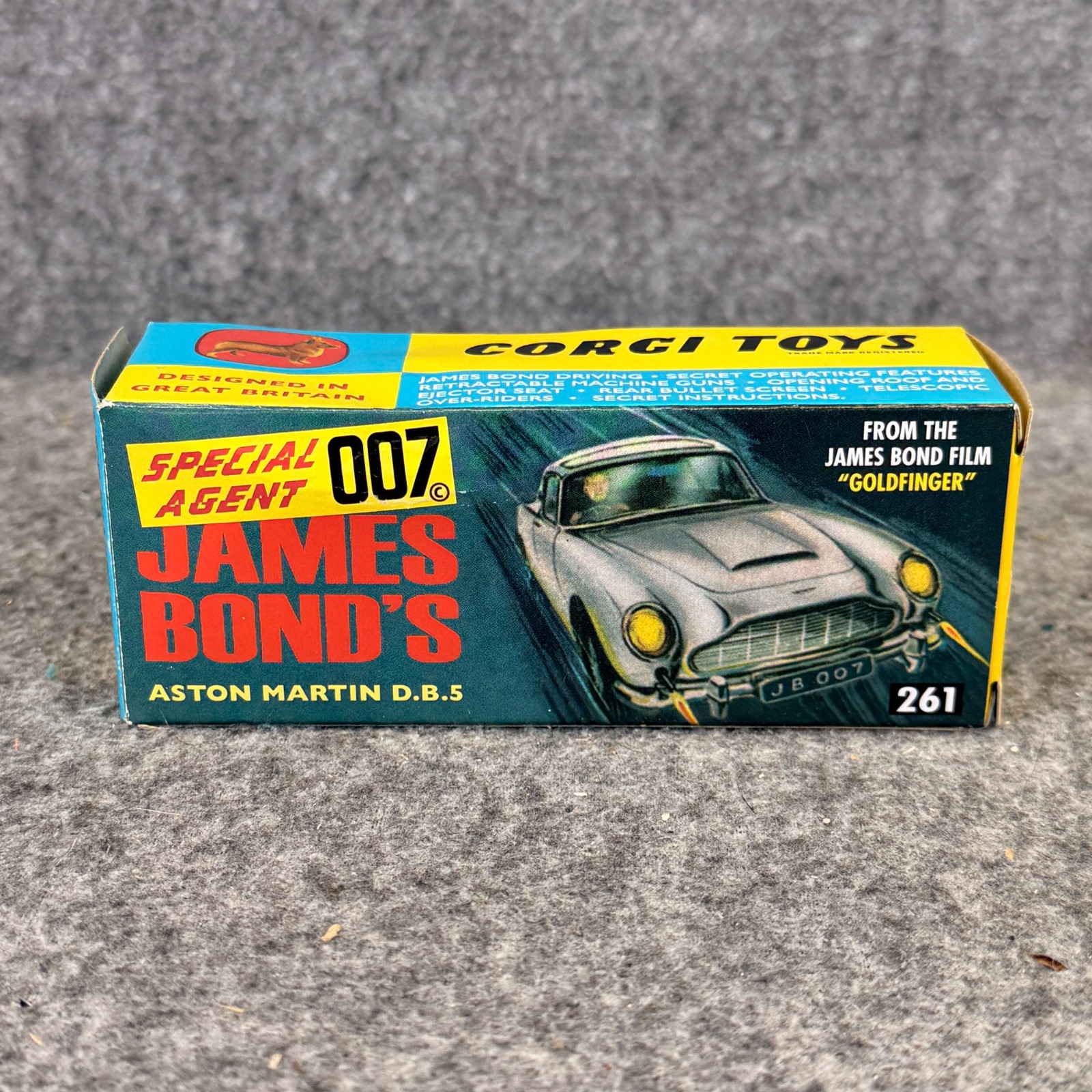 Corgi Model Club 261 James Bond’s Gold Aston Martin D.B.5 2023 MIB