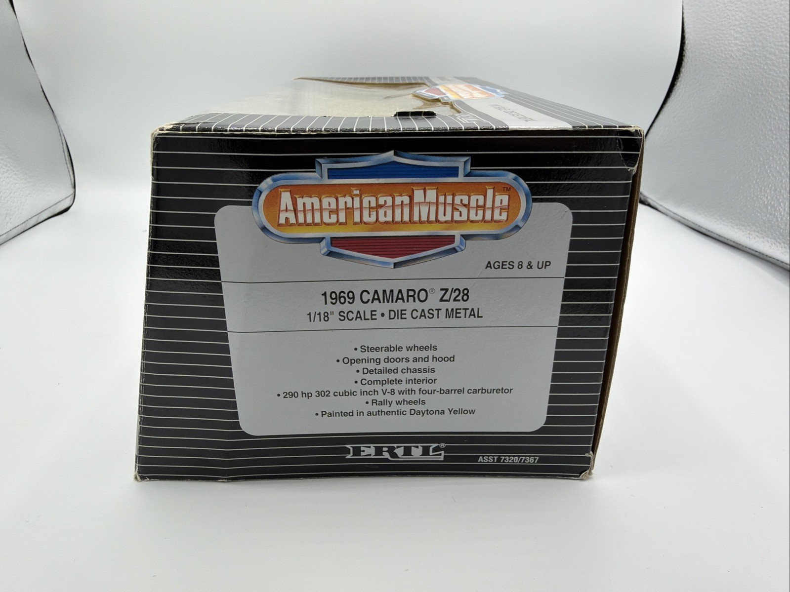 ERTL American Muscle 1969 Chevrolet Camaro Z/28 1:18 Die-Cast Collector’s Ed