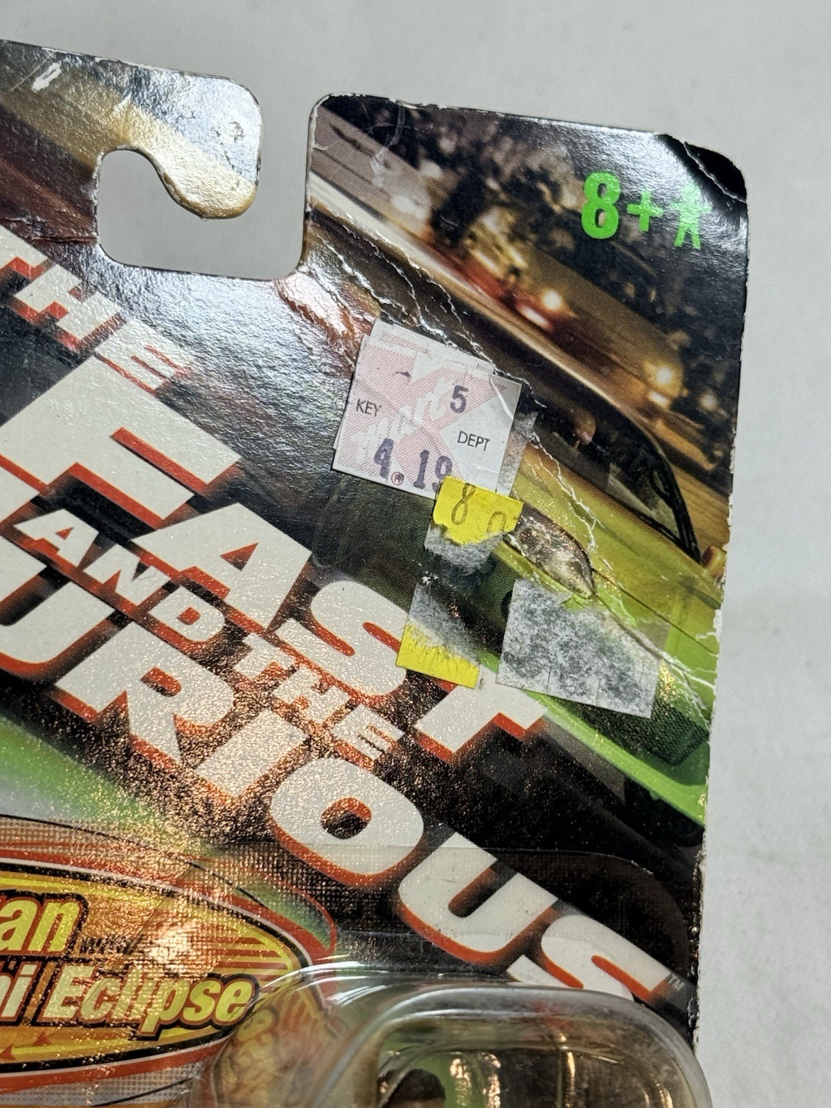 Racing Champions Fast and the Furious Johnny Tran 1995 Mitsubishi Eclipse, 2003