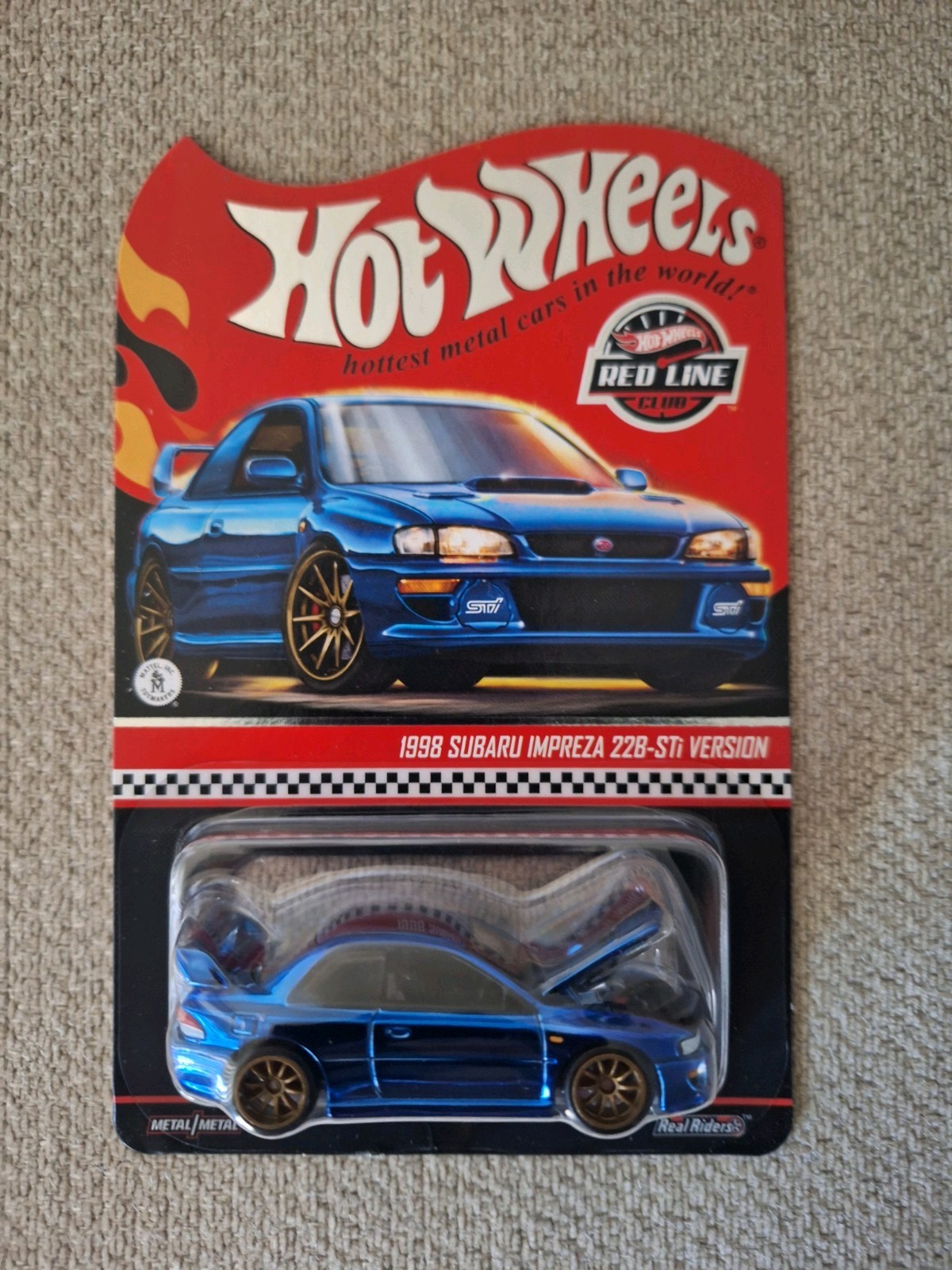 Hot Wheels RLC 1998 Subaru 22B-STI/AUDI Quattro S1 RLC Club Exclusive Sealed
