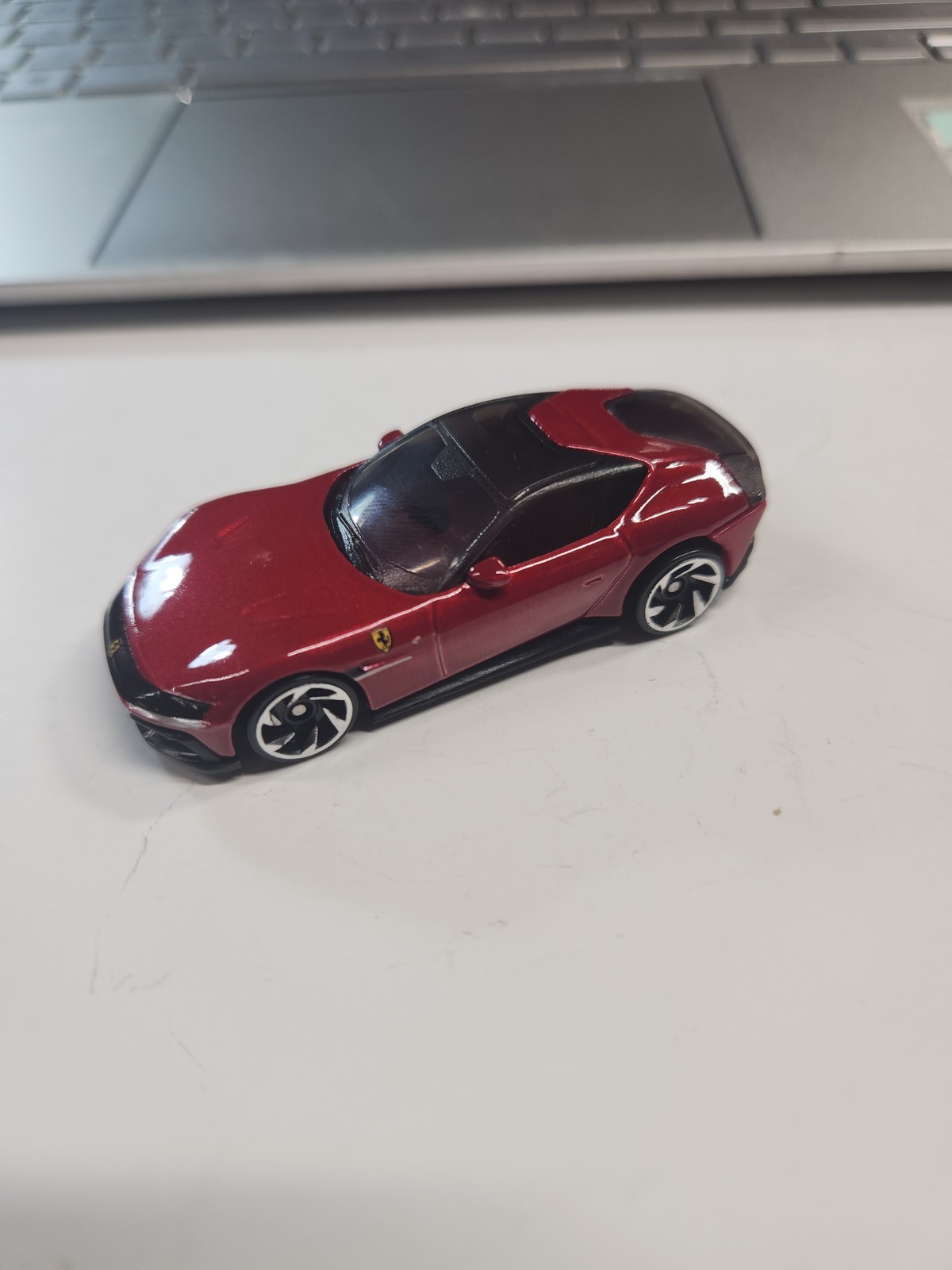 2026 Hot Wheels Ferrari UNSPUN 12Cilindri Diecast 1:64 Red UNSPUN