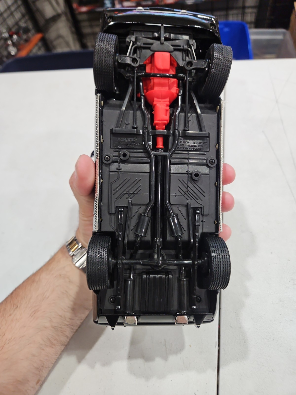 Loose 1/18 Ertl American Muscle 1970 Cuda 440-6 Black VG Condition Coll. Ediion