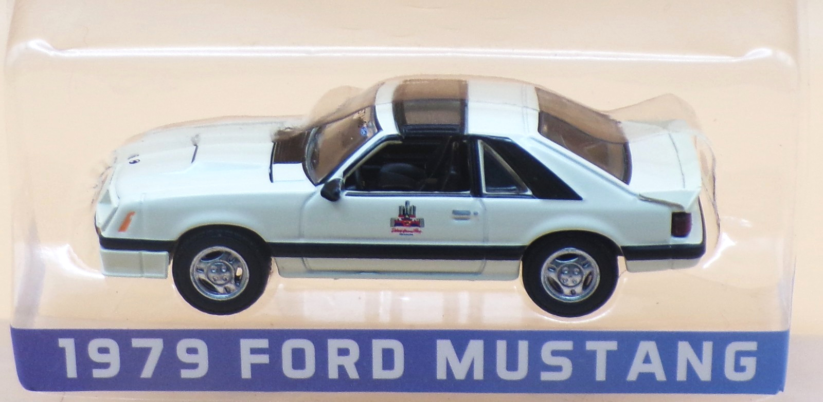 1979 Ford Mustang…DETROIT GRAND PRIX…Greenlight Collectible.. 1:64