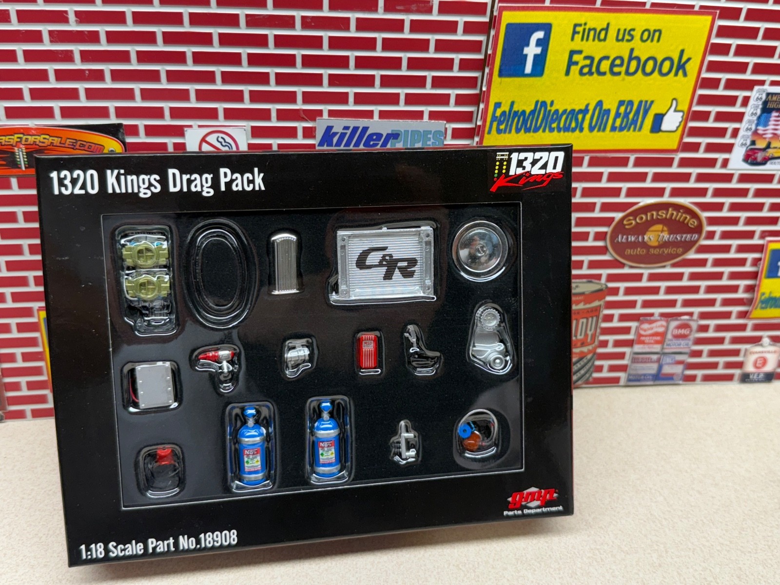 1:18 GMP 1320 DRAG KINGS ACCESSORY PACK – STOCK #18908 Brand New Pro Street