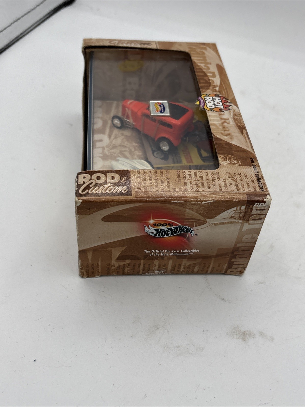 Hot Wheels 2-Car Set Rod & Custom Magazine Hot Rod Series #6 Diecast 1:64 DC1