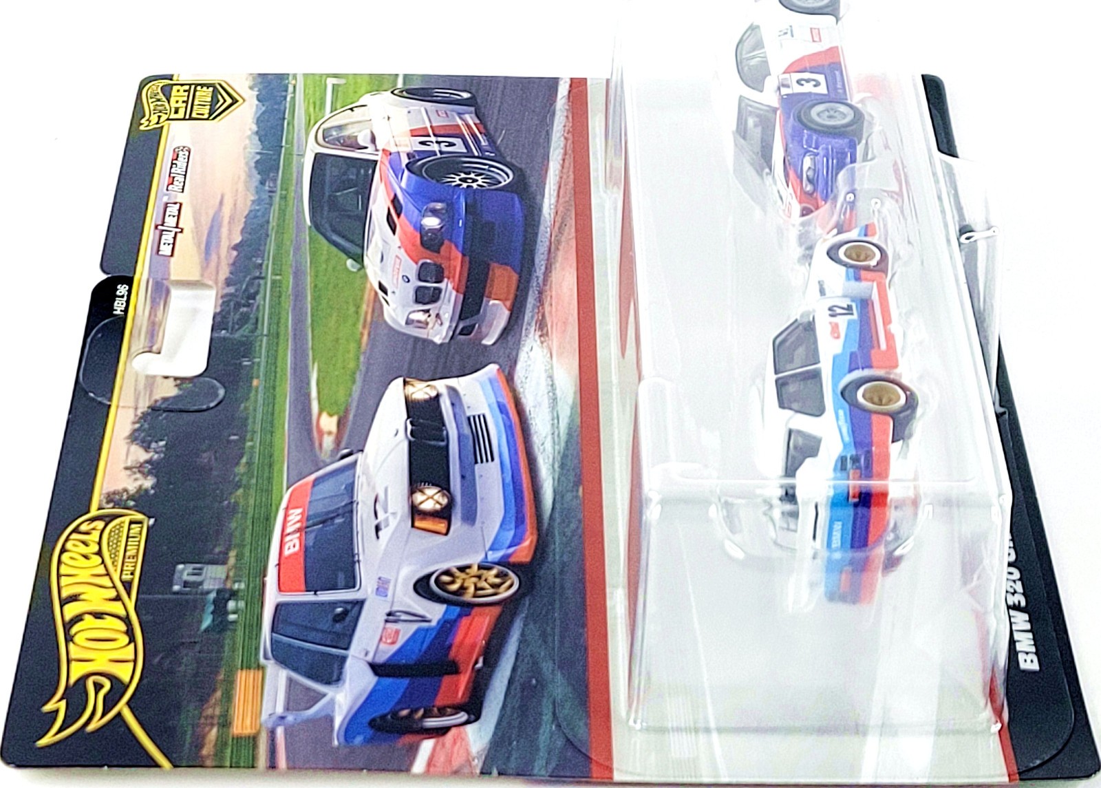 Hot Wheels Car Culture 2 Pack Target 2001 BMW M3 GTR & BMW 320 Group 5 ⬜🟦🟥