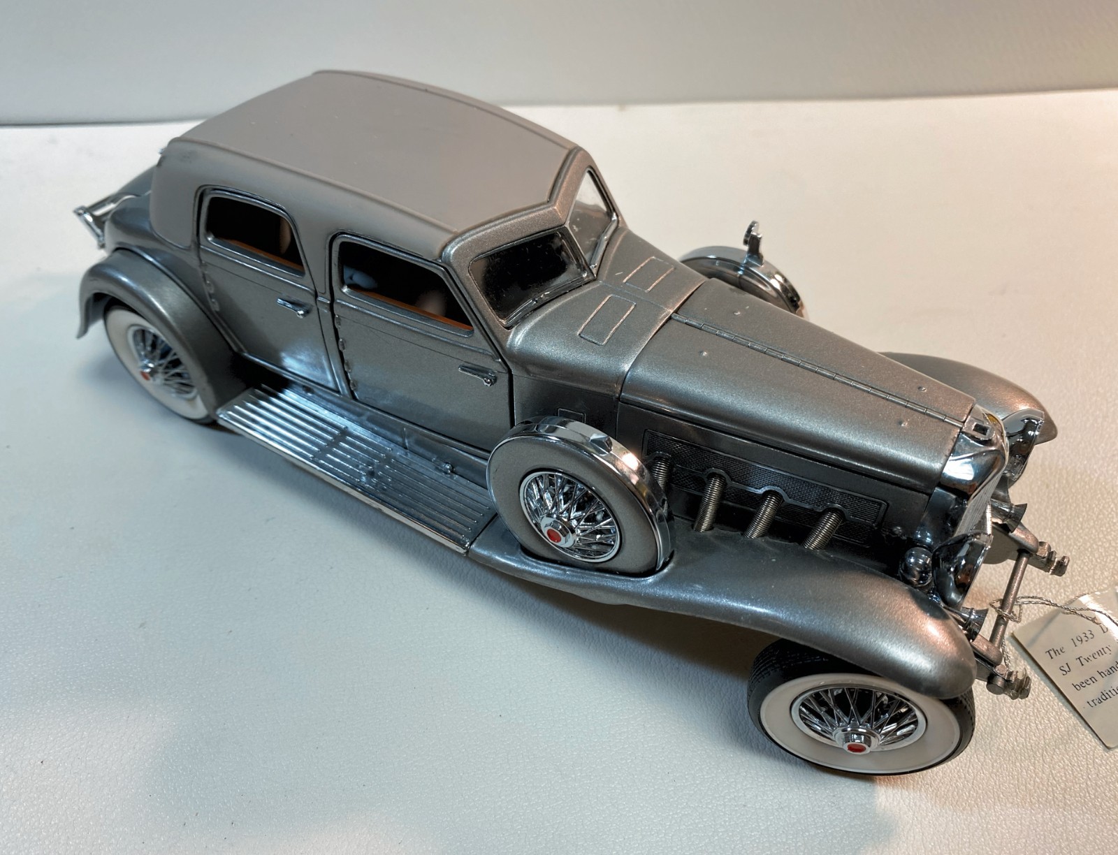 Franklin Mint 1933 Duesenberg Twenty Grand Collectibles Model scale 1:24