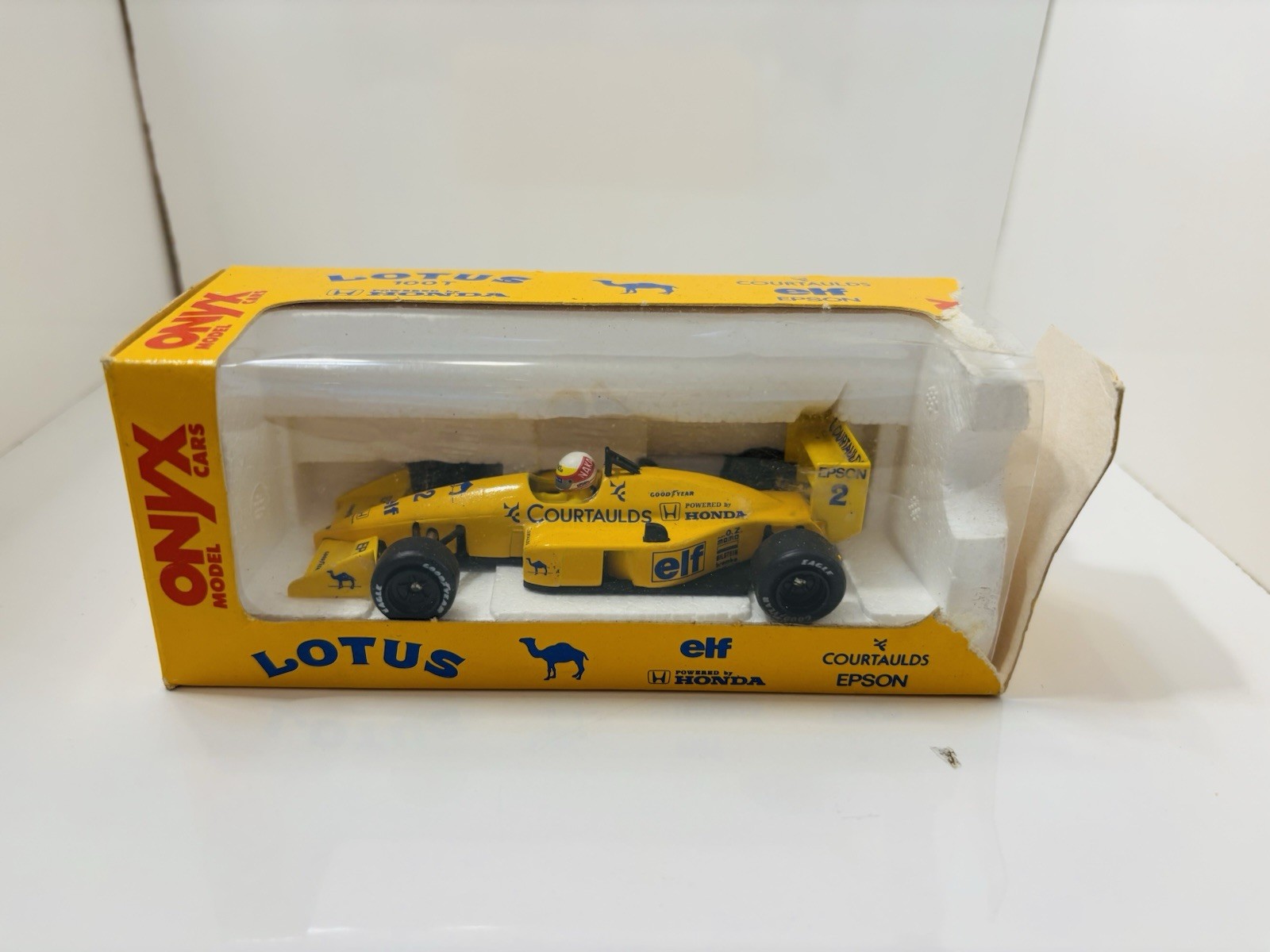 Onyx 1/43 Scale Ref.010 Lotus 100T F1 – Satoru Nakajima – Boxed
