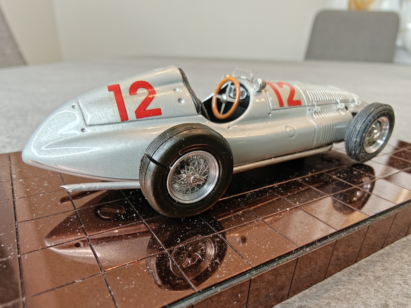 Heco Mercedes-Benz W165 #12 Grand Prix Germany 1939 1:43 Handmade